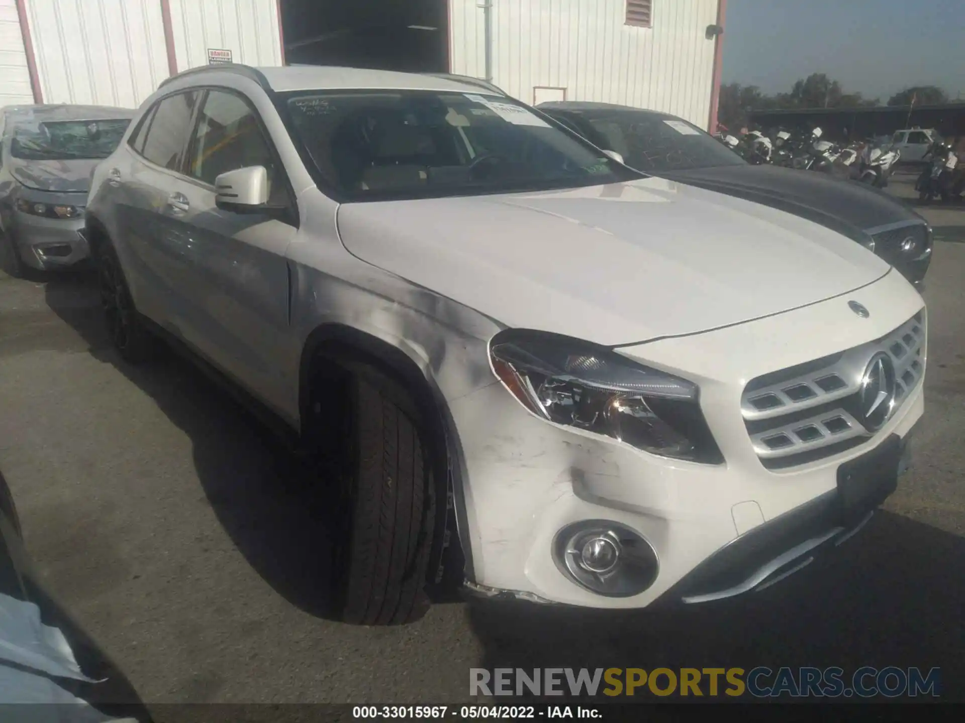 1 Photograph of a damaged car WDCTG4EB5LU022481 MERCEDES-BENZ GLA 2020