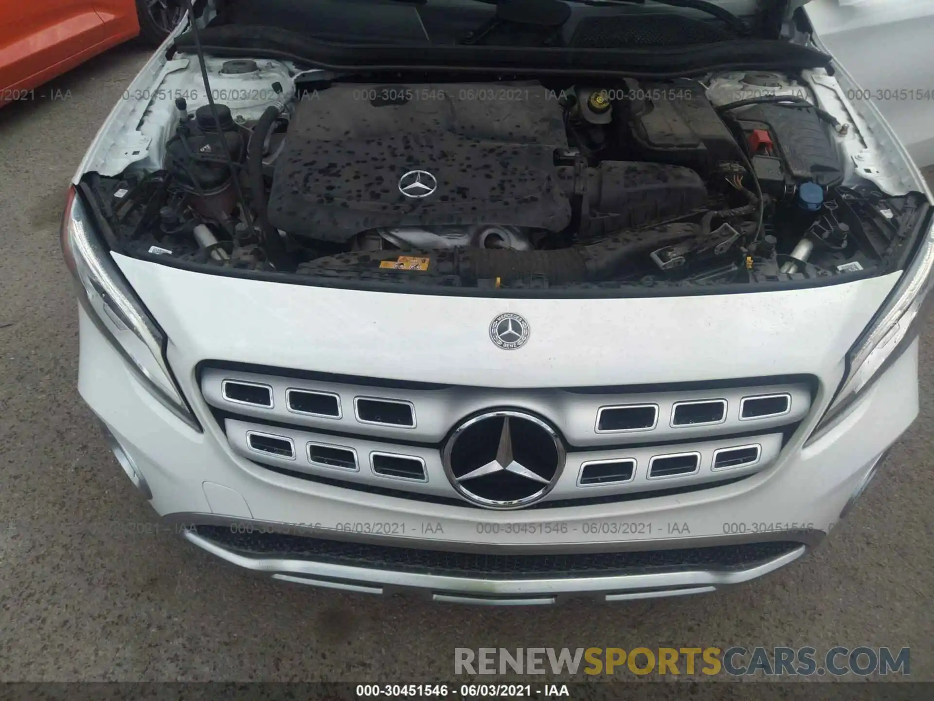 10 Photograph of a damaged car WDCTG4EB6LU025499 MERCEDES-BENZ GLA 2020