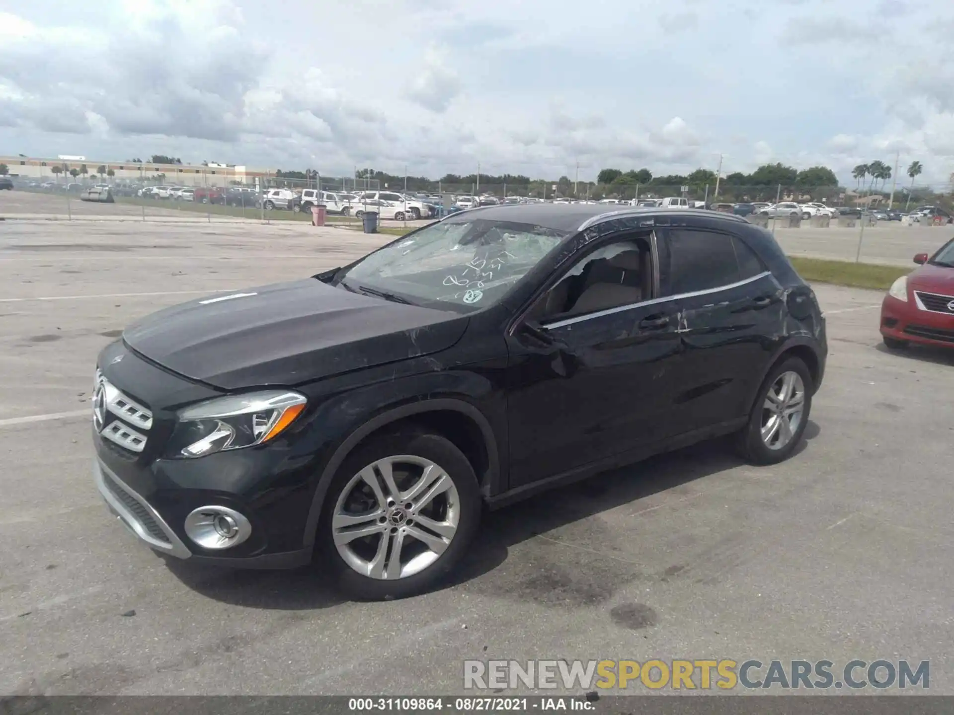 2 Photograph of a damaged car WDCTG4EB7LU023101 MERCEDES-BENZ GLA 2020