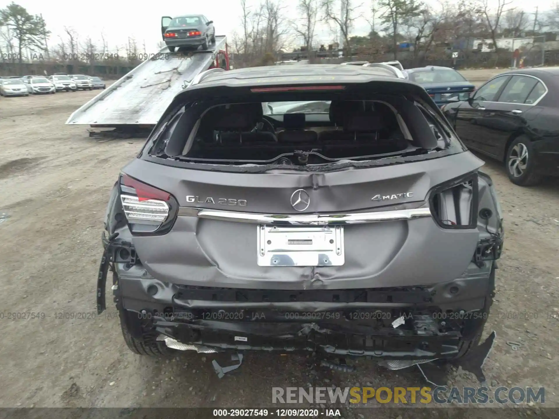 6 Photograph of a damaged car WDCTG4GB0LJ659955 MERCEDES-BENZ GLA 2020