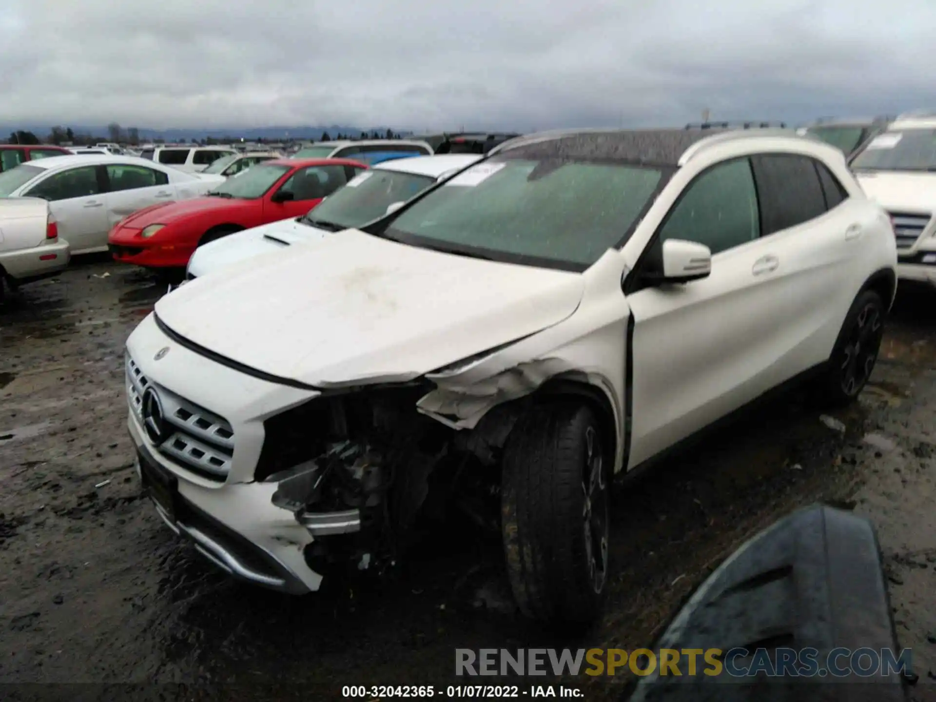 2 Photograph of a damaged car WDCTG4GB0LU021901 MERCEDES-BENZ GLA 2020