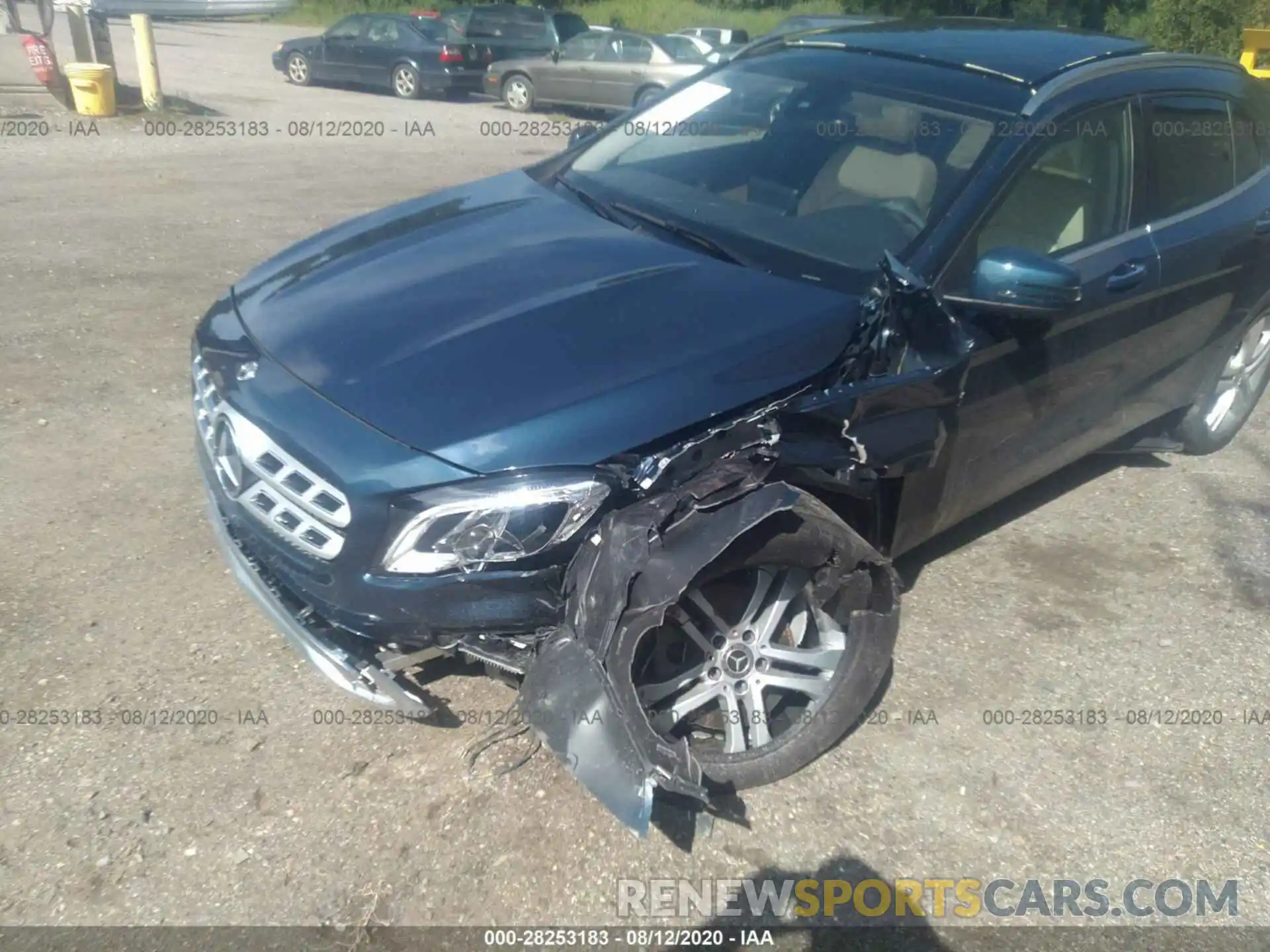 6 Photograph of a damaged car WDCTG4GB1LJ681558 MERCEDES-BENZ GLA 2020