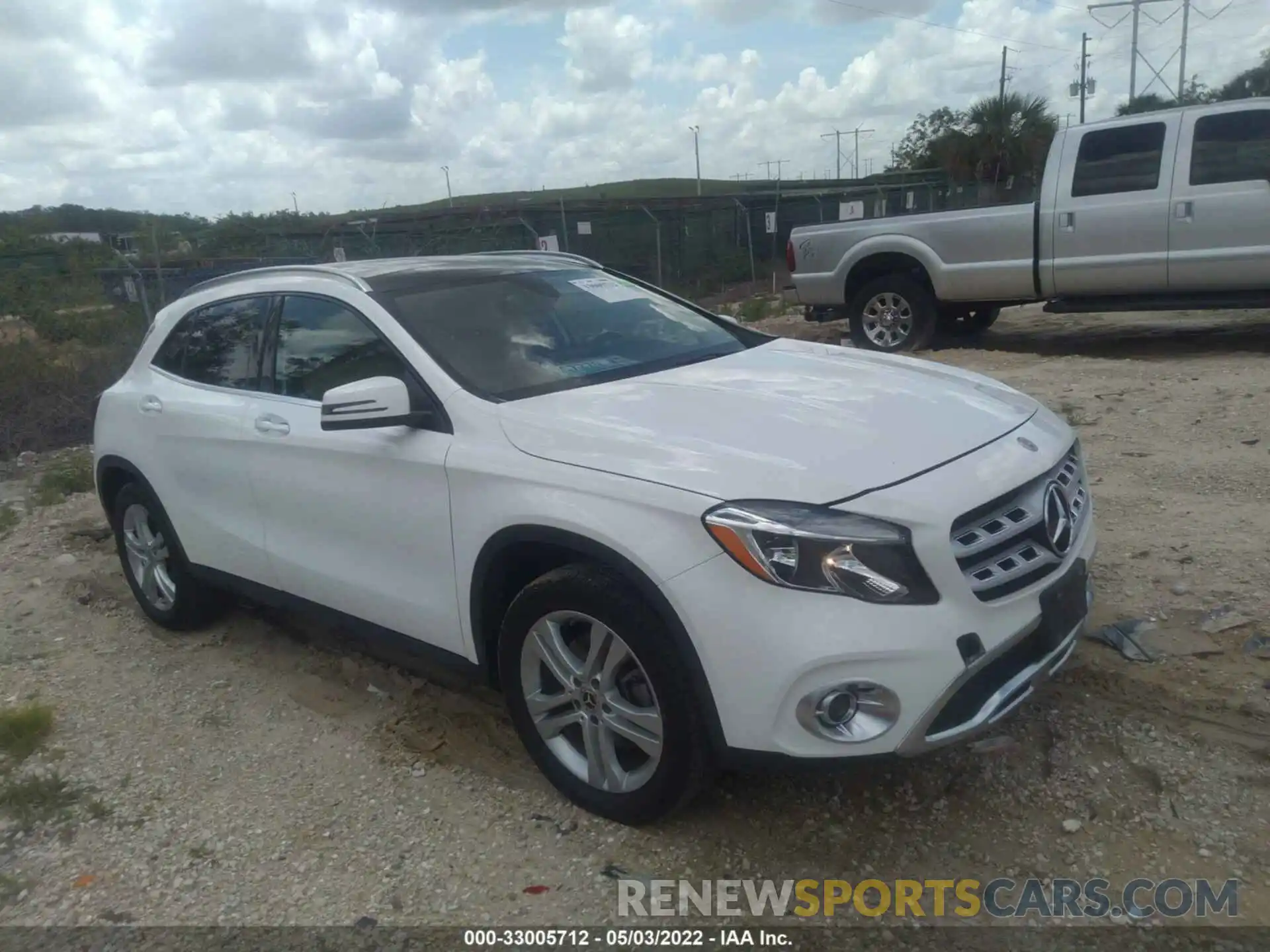 1 Photograph of a damaged car WDCTG4GB1LU021941 MERCEDES-BENZ GLA 2020