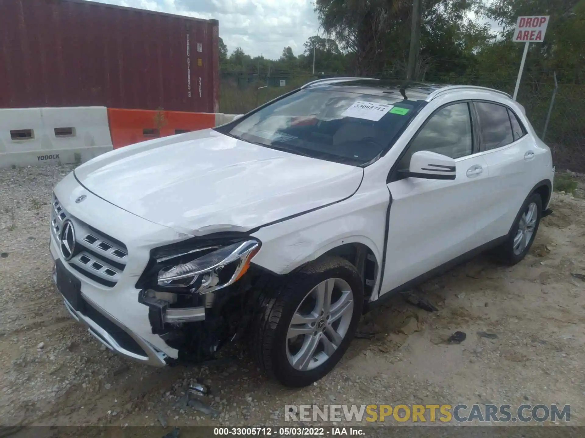 2 Photograph of a damaged car WDCTG4GB1LU021941 MERCEDES-BENZ GLA 2020