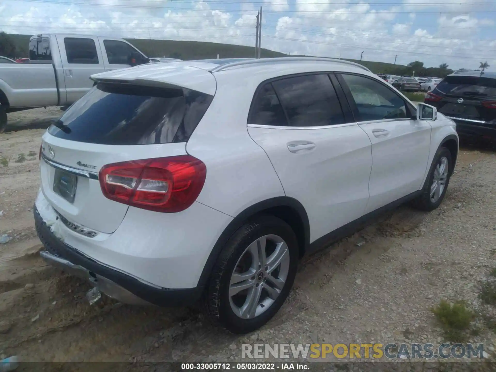 4 Photograph of a damaged car WDCTG4GB1LU021941 MERCEDES-BENZ GLA 2020