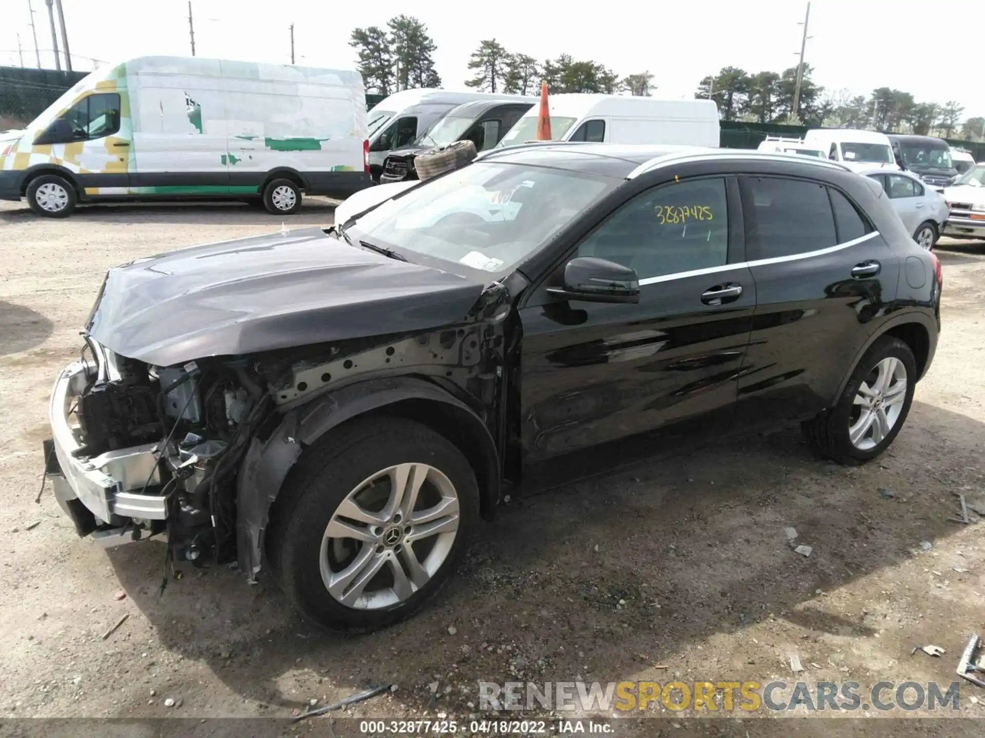 2 Photograph of a damaged car WDCTG4GB2LJ664106 MERCEDES-BENZ GLA 2020