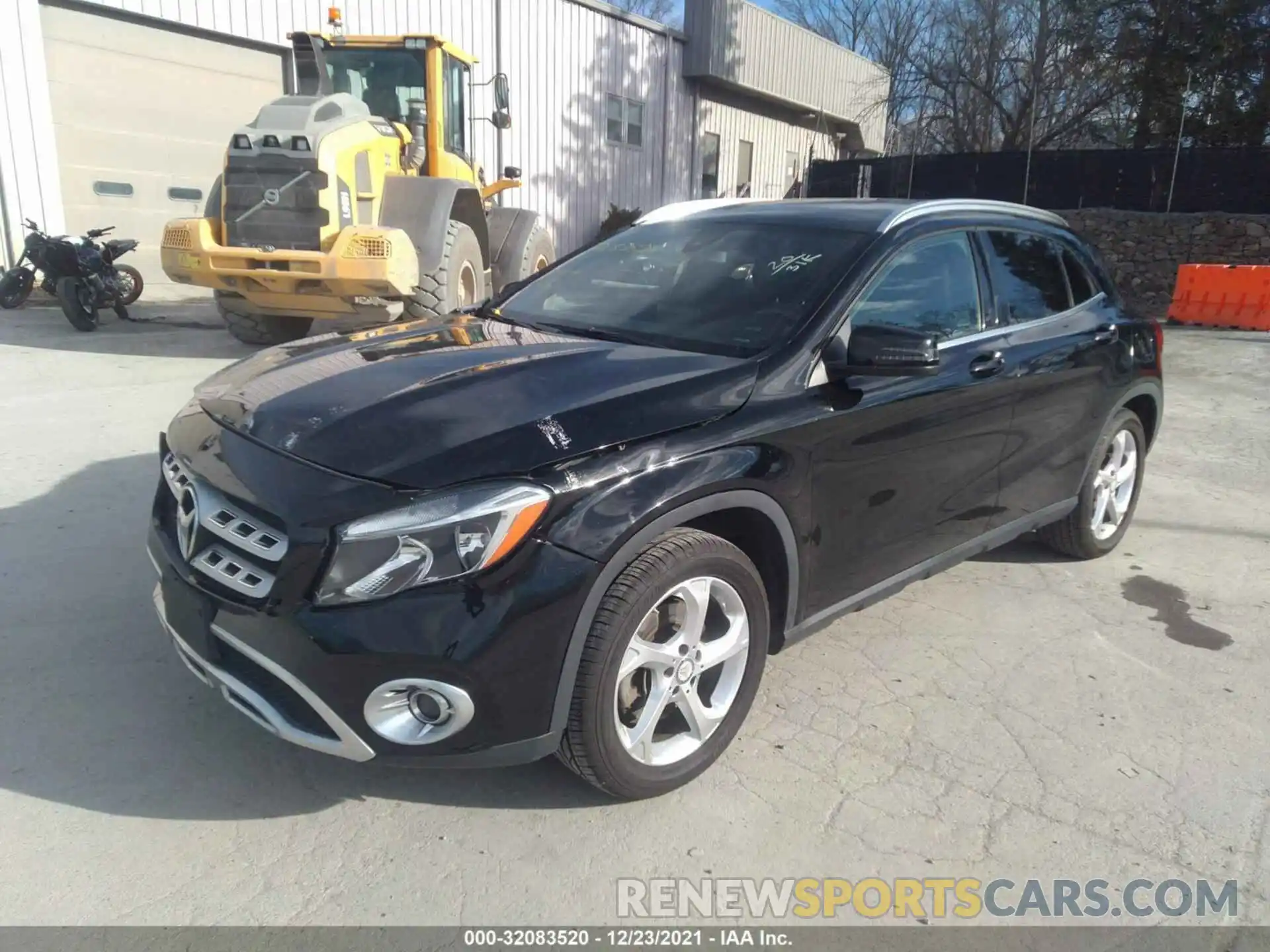 2 Photograph of a damaged car WDCTG4GB2LJ666342 MERCEDES-BENZ GLA 2020