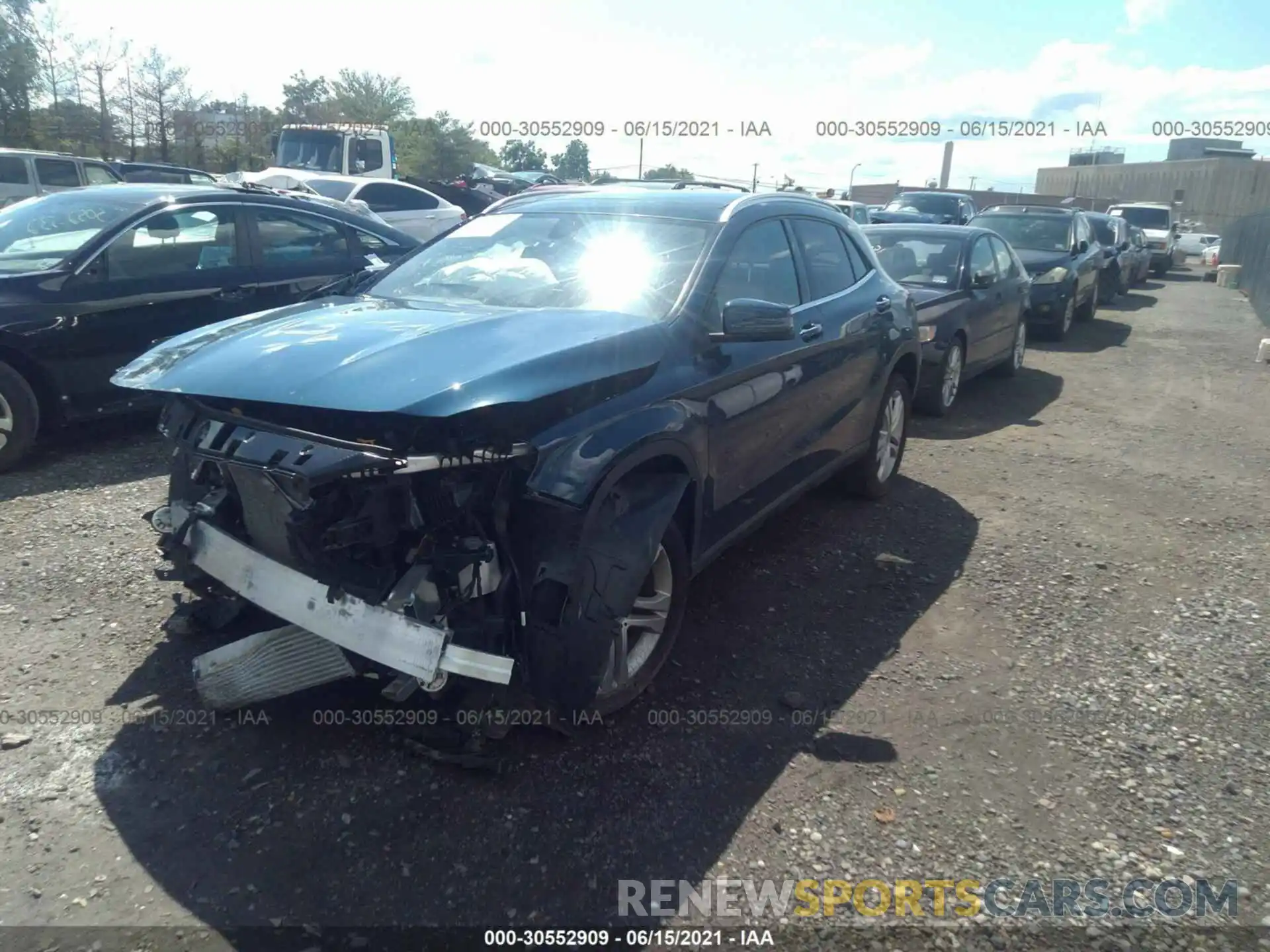 2 Photograph of a damaged car WDCTG4GB3LJ686275 MERCEDES-BENZ GLA 2020