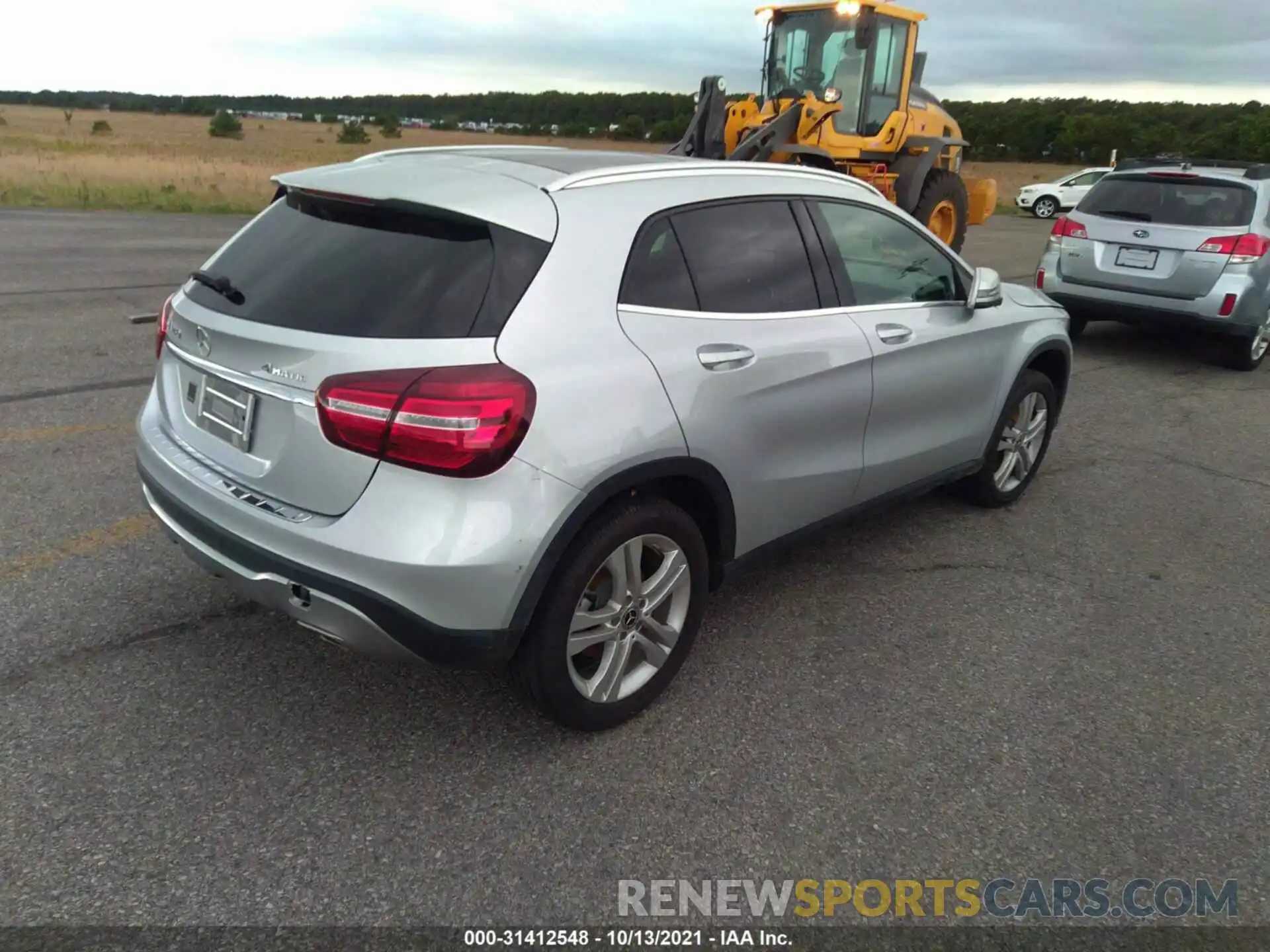 4 Photograph of a damaged car WDCTG4GB3LJ688737 MERCEDES-BENZ GLA 2020