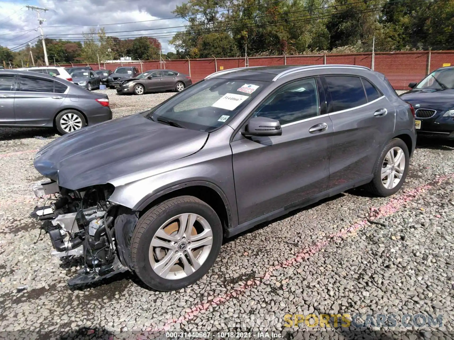 2 Photograph of a damaged car WDCTG4GB4LJ681568 MERCEDES-BENZ GLA 2020