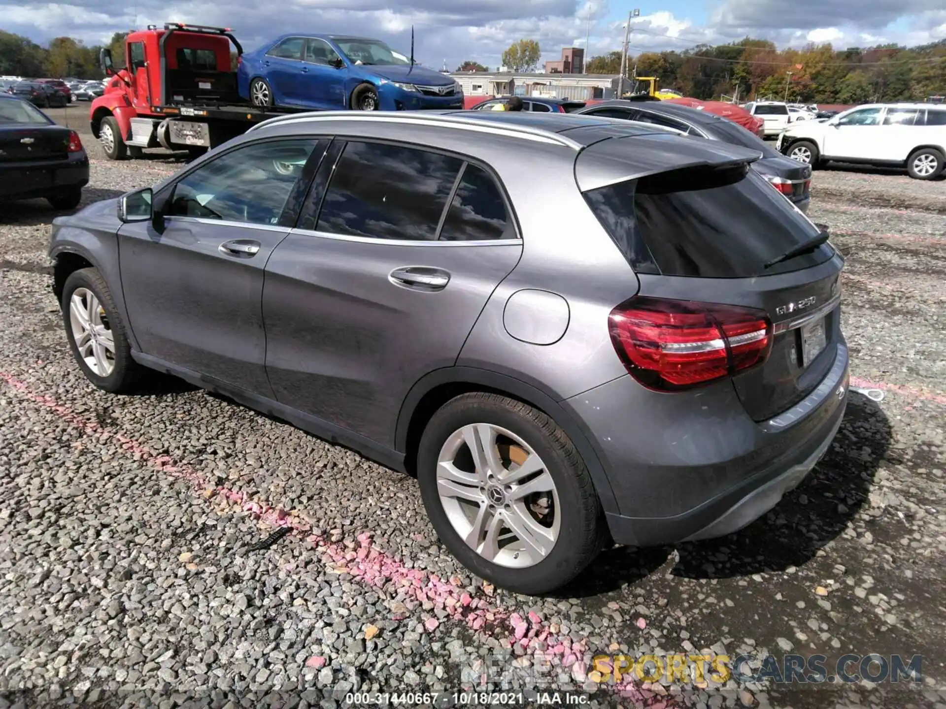 3 Фотография поврежденного автомобиля WDCTG4GB4LJ681568 MERCEDES-BENZ GLA 2020