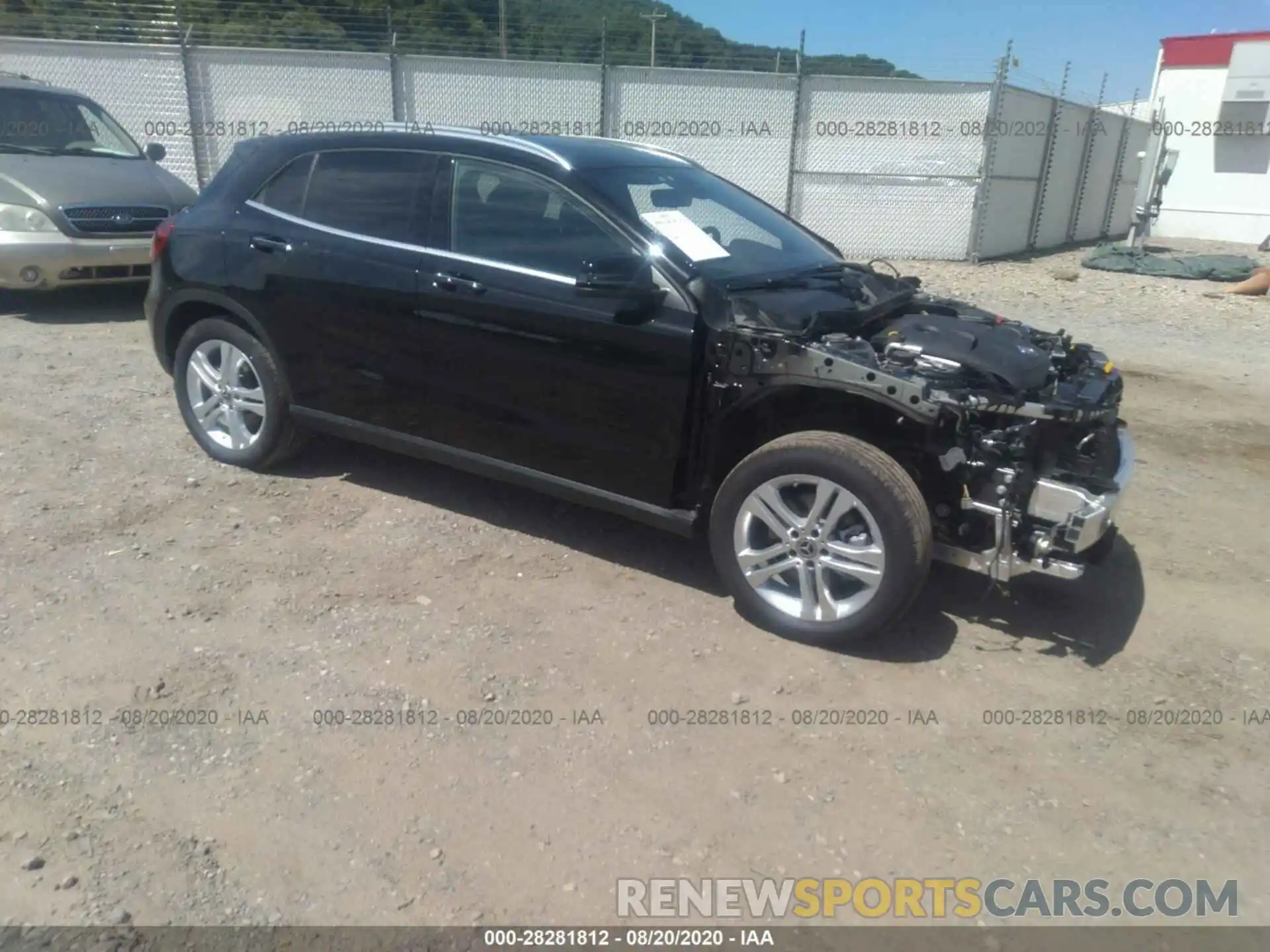 1 Photograph of a damaged car WDCTG4GB4LJ688794 MERCEDES-BENZ GLA 2020