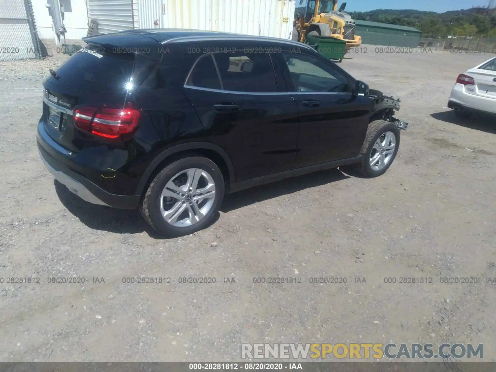 4 Фотография поврежденного автомобиля WDCTG4GB4LJ688794 MERCEDES-BENZ GLA 2020