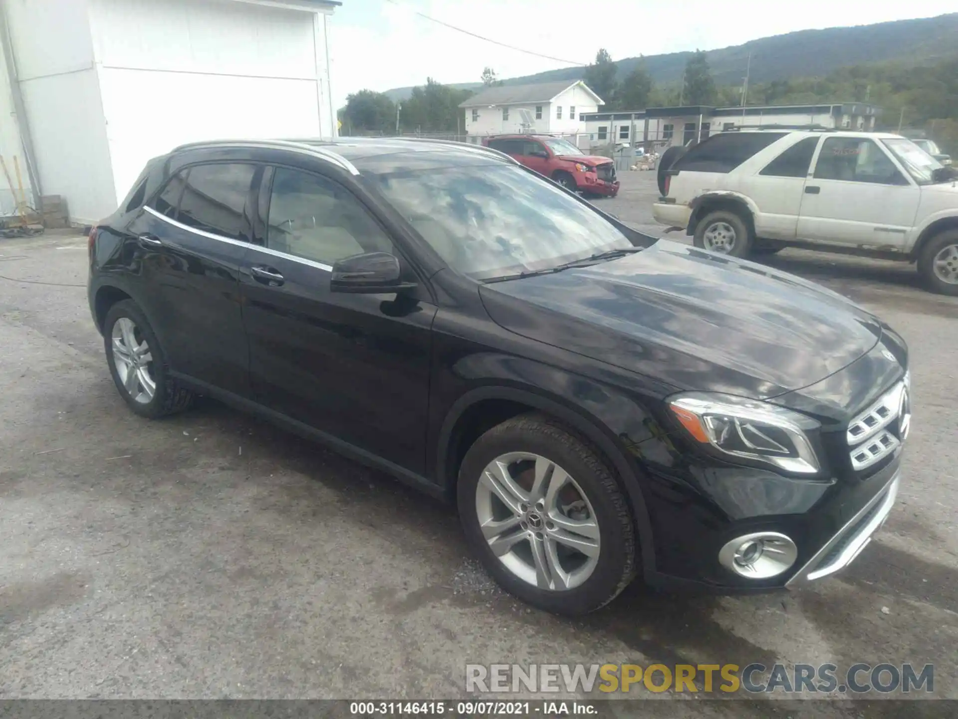 1 Photograph of a damaged car WDCTG4GB4LU021450 MERCEDES-BENZ GLA 2020