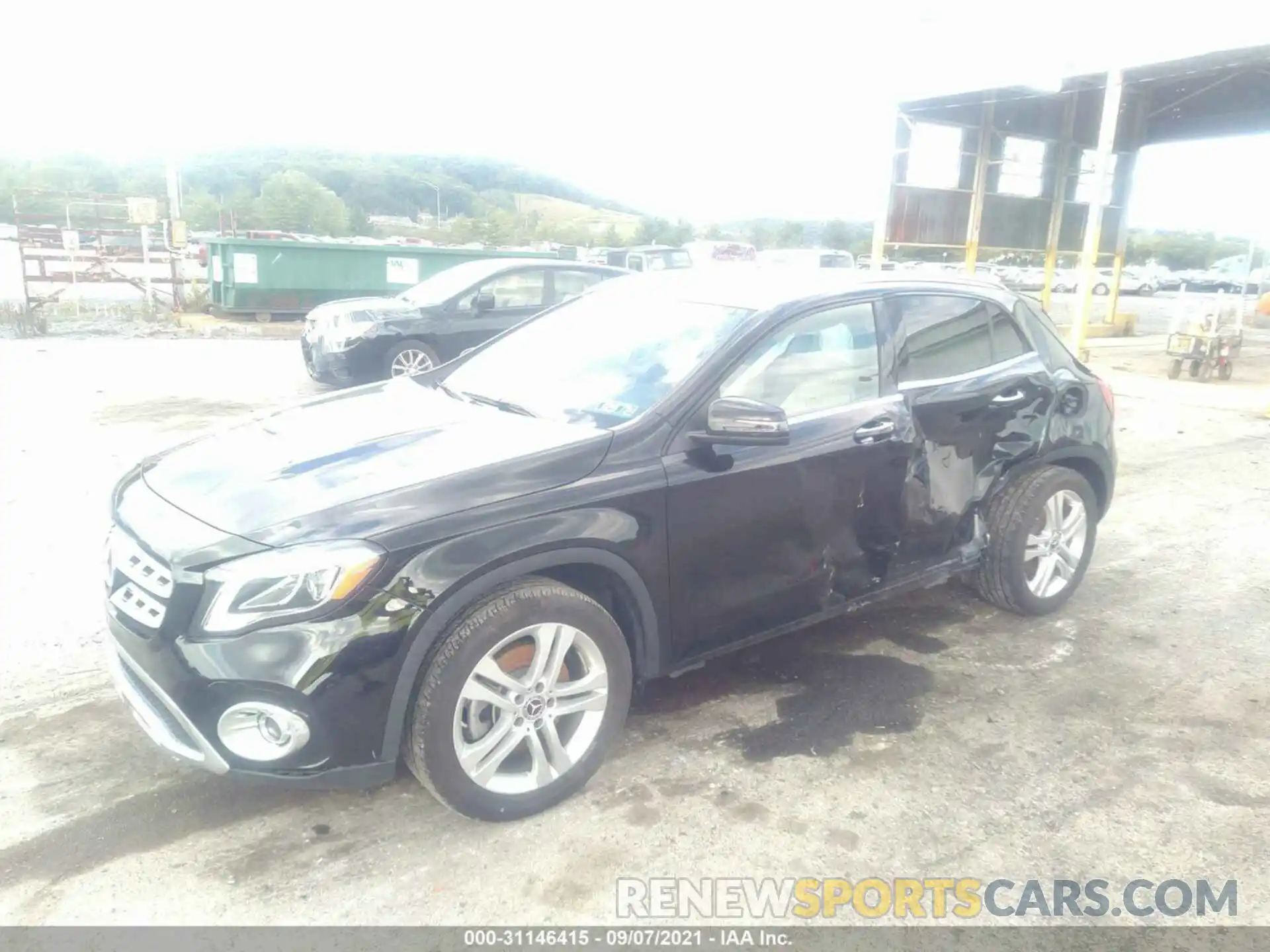 2 Photograph of a damaged car WDCTG4GB4LU021450 MERCEDES-BENZ GLA 2020