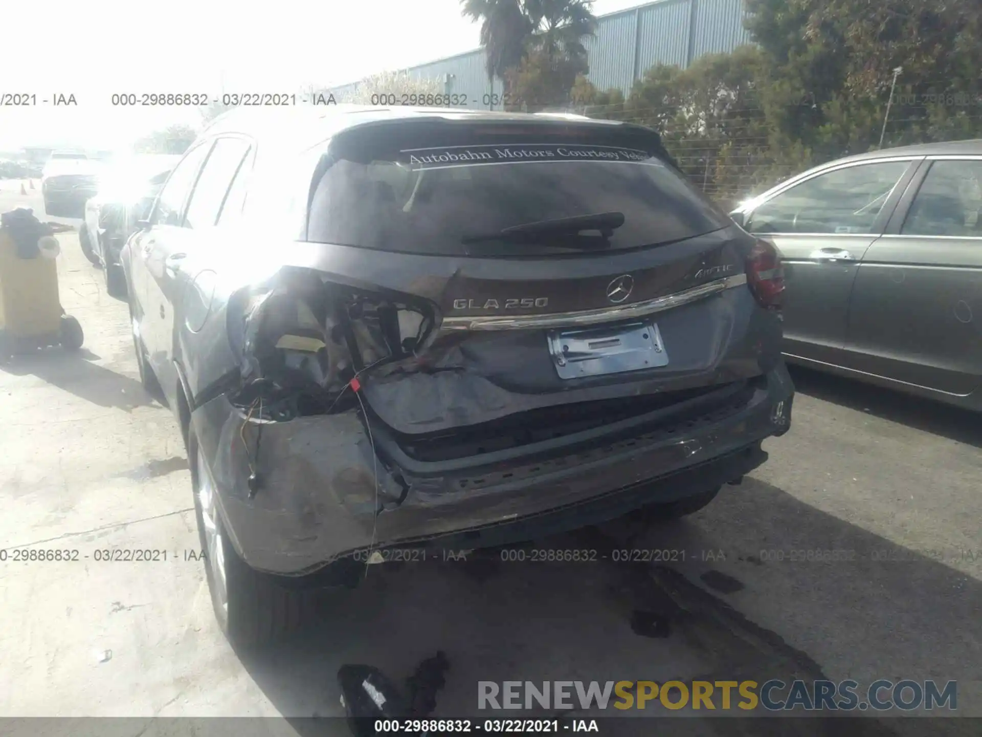 6 Photograph of a damaged car WDCTG4GB5LJ661698 MERCEDES-BENZ GLA 2020