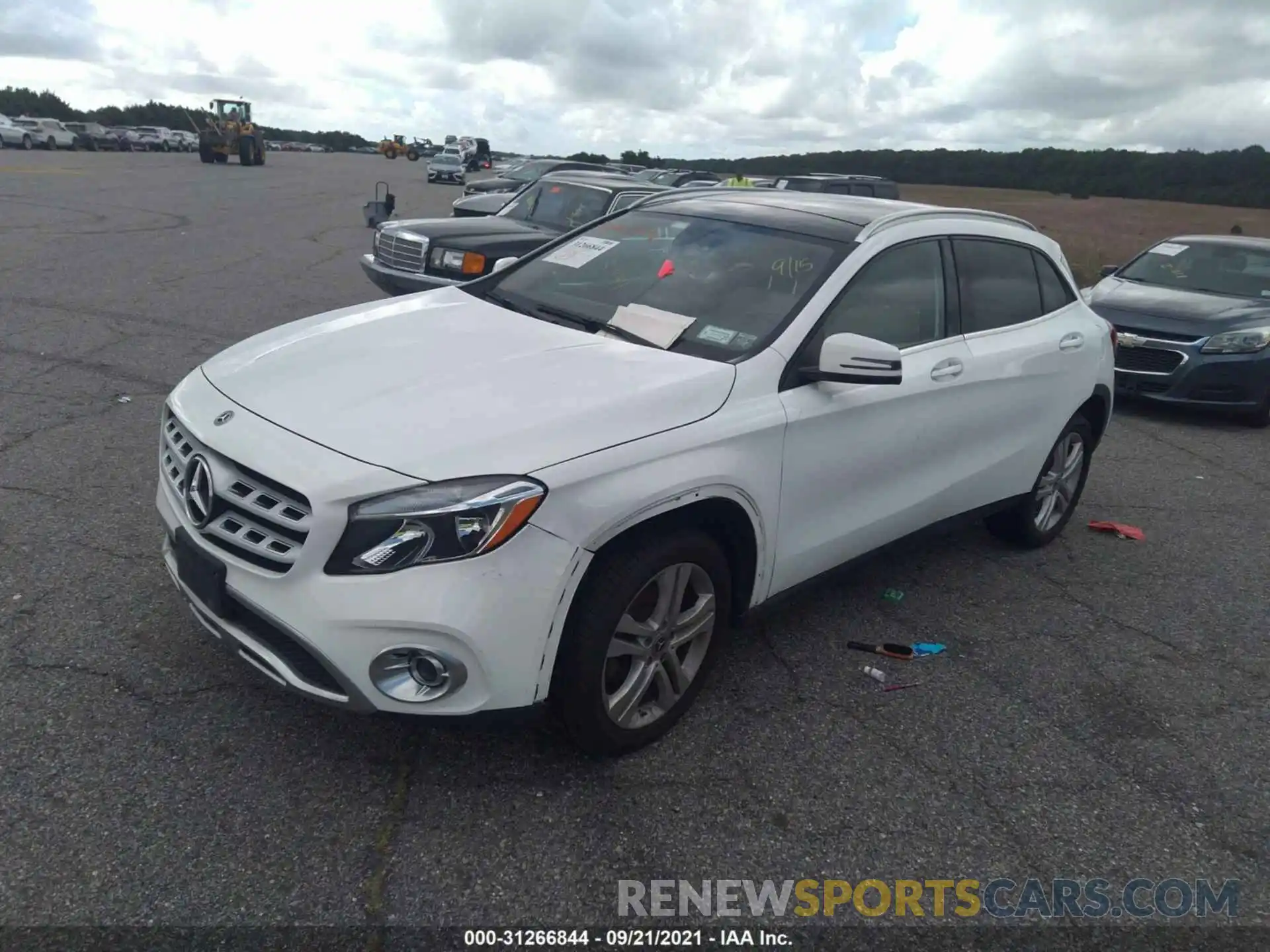 2 Photograph of a damaged car WDCTG4GB5LU023675 MERCEDES-BENZ GLA 2020