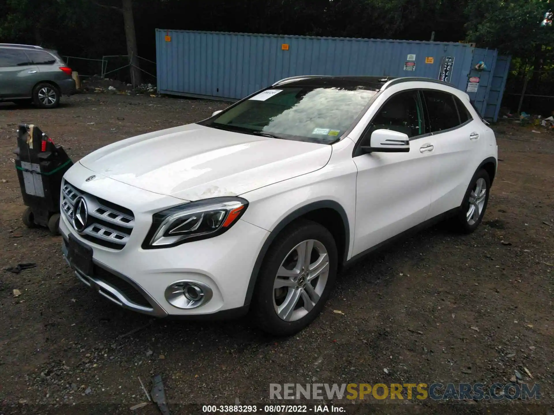 2 Photograph of a damaged car WDCTG4GB5LU027371 MERCEDES-BENZ GLA 2020