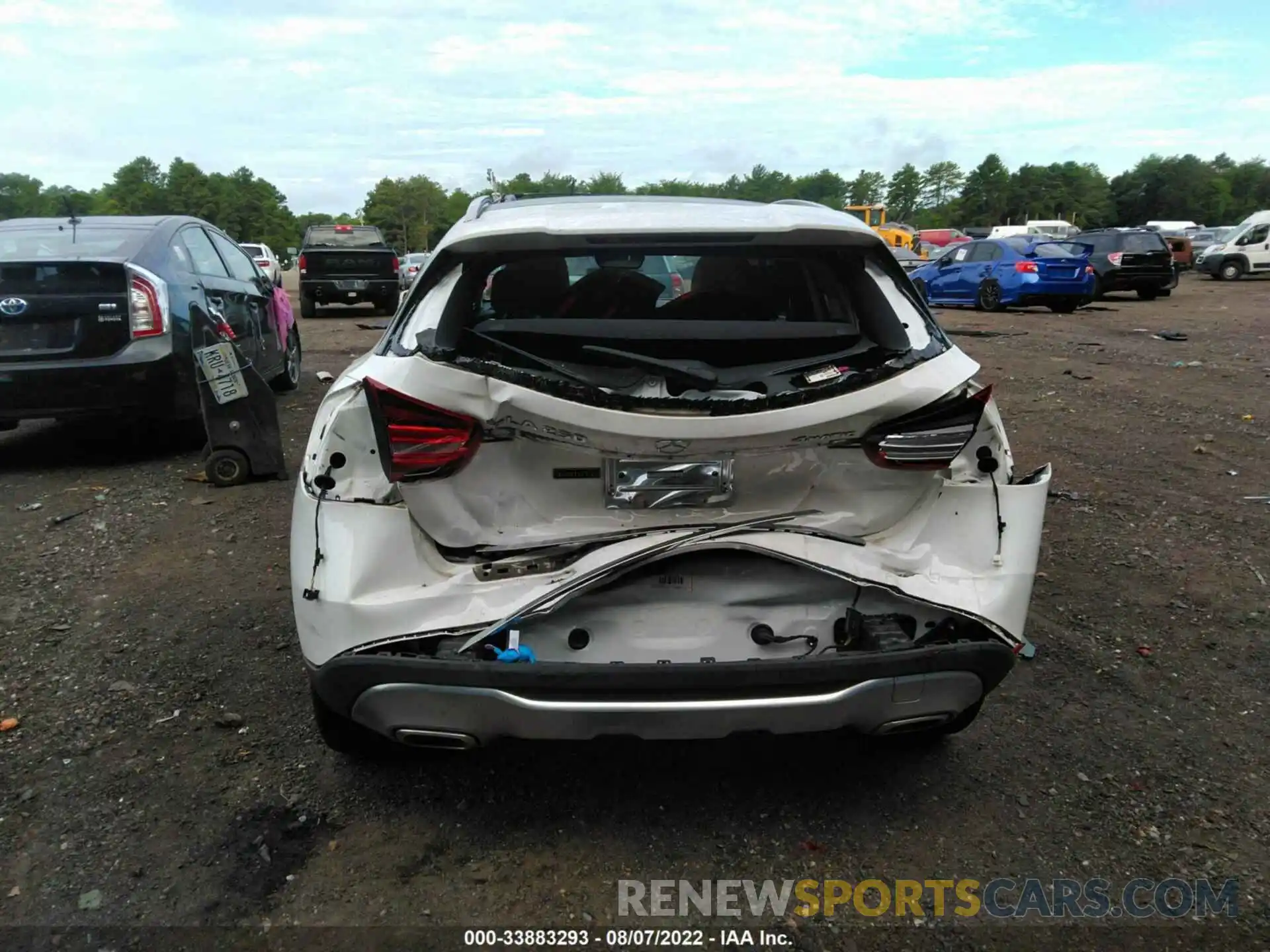 6 Photograph of a damaged car WDCTG4GB5LU027371 MERCEDES-BENZ GLA 2020