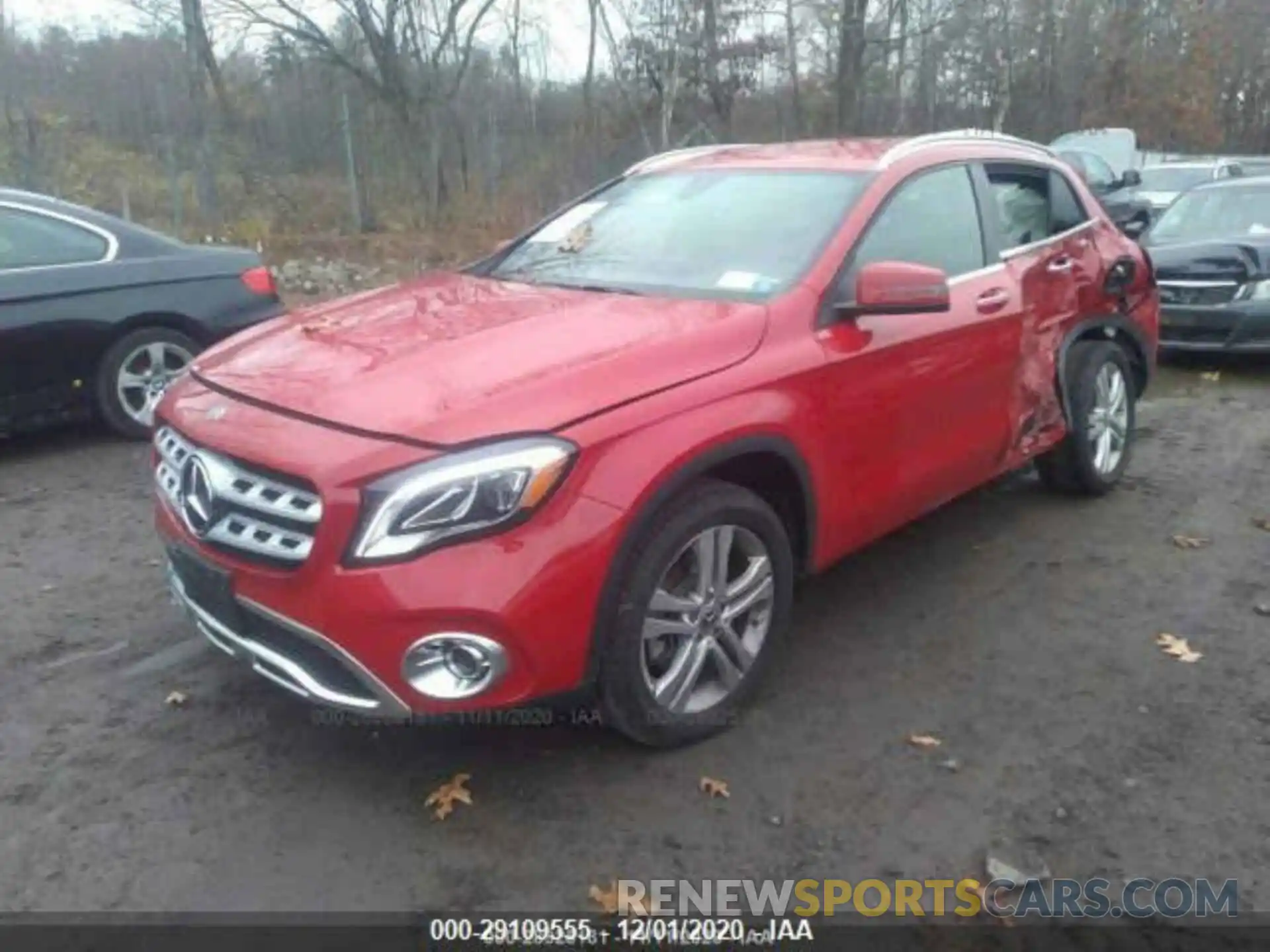 2 Photograph of a damaged car WDCTG4GB6LU021319 MERCEDES-BENZ GLA 2020