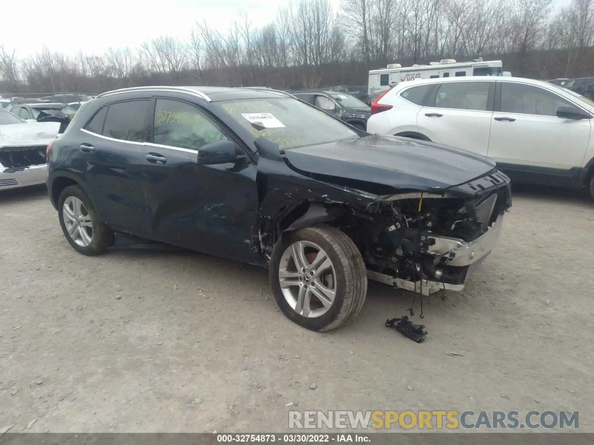 1 Photograph of a damaged car WDCTG4GB7LJ687882 MERCEDES-BENZ GLA 2020