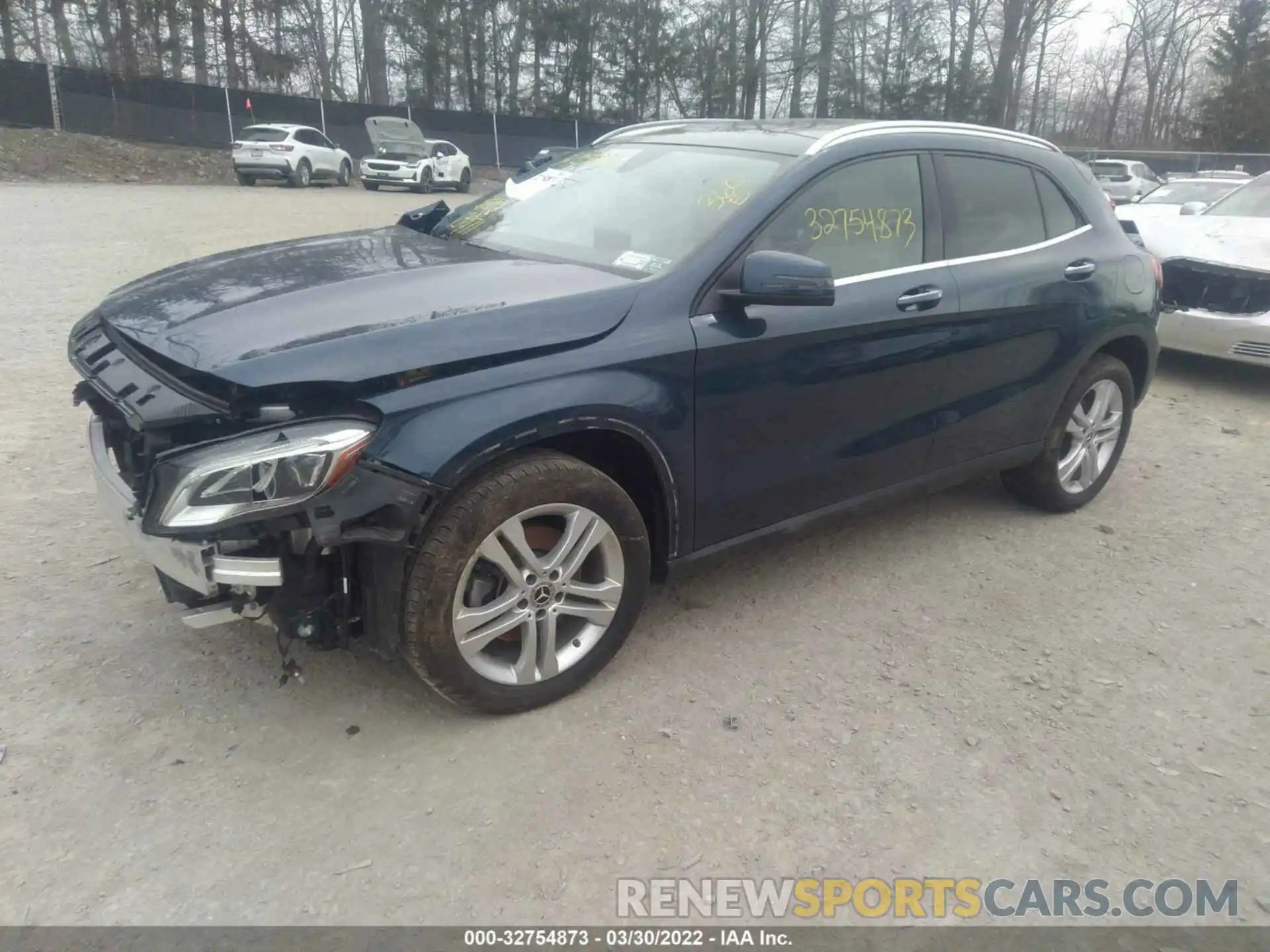 2 Photograph of a damaged car WDCTG4GB7LJ687882 MERCEDES-BENZ GLA 2020