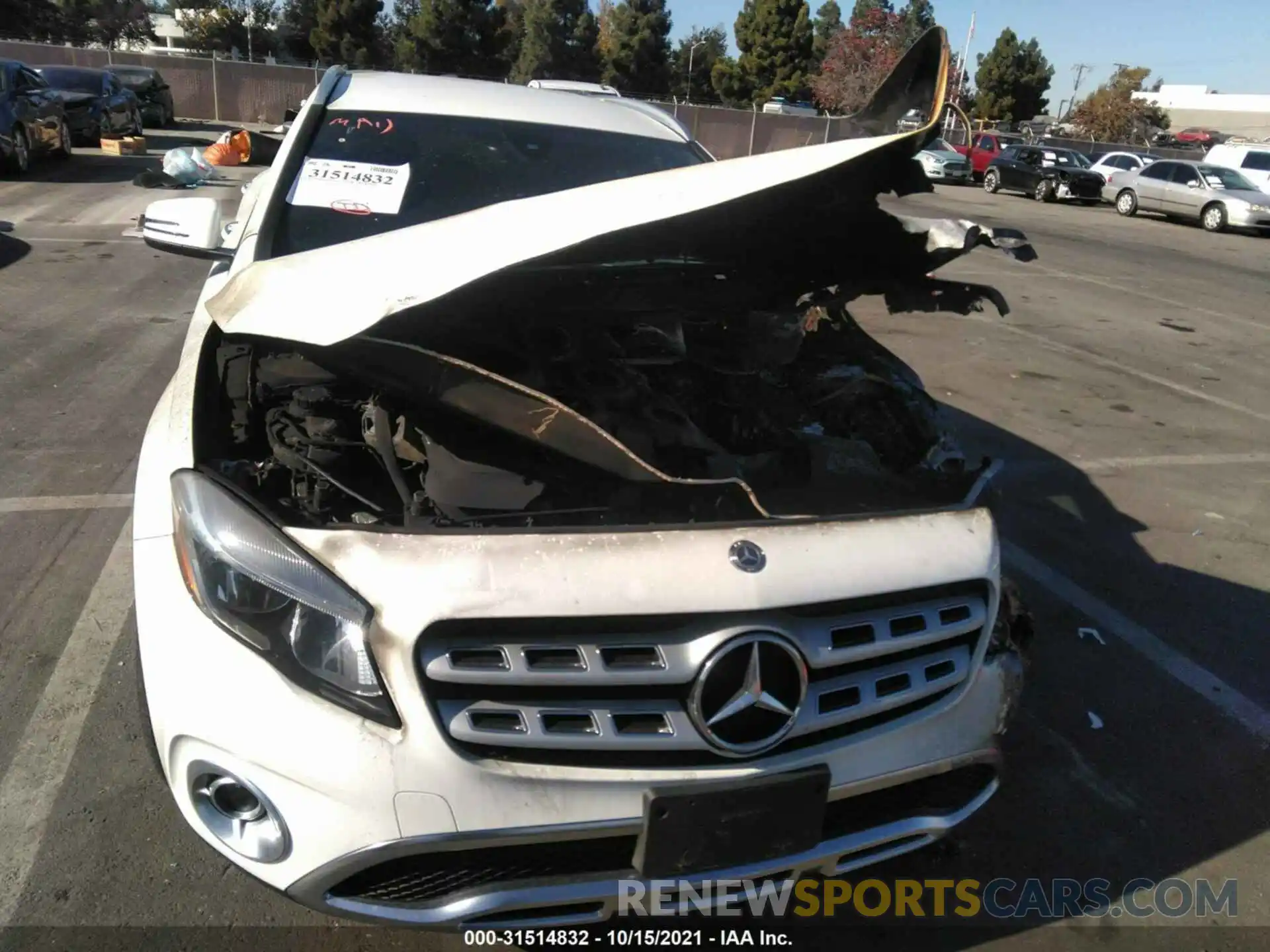 6 Photograph of a damaged car WDCTG4GB7LU022348 MERCEDES-BENZ GLA 2020