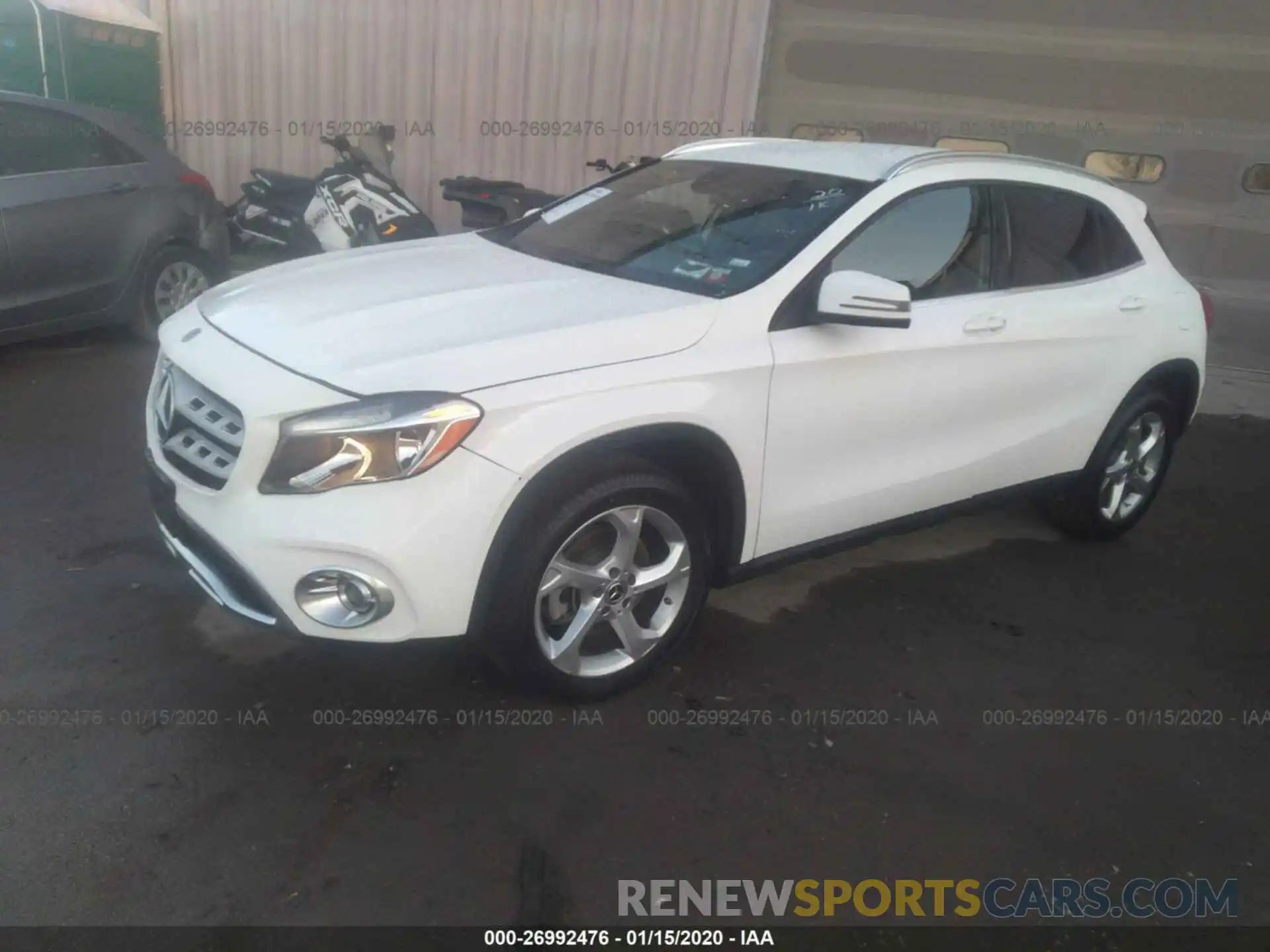 2 Photograph of a damaged car WDCTG4GB8LU024769 MERCEDES-BENZ GLA 2020