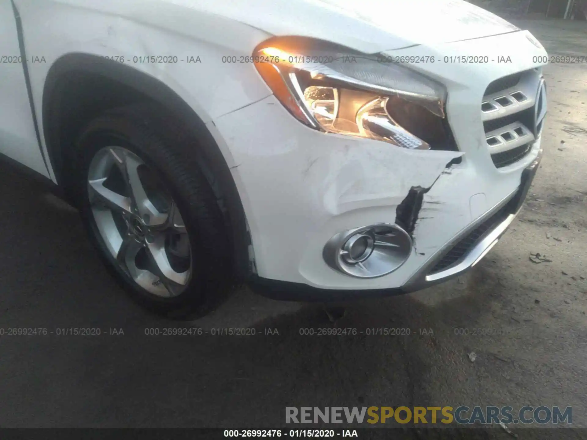 6 Photograph of a damaged car WDCTG4GB8LU024769 MERCEDES-BENZ GLA 2020