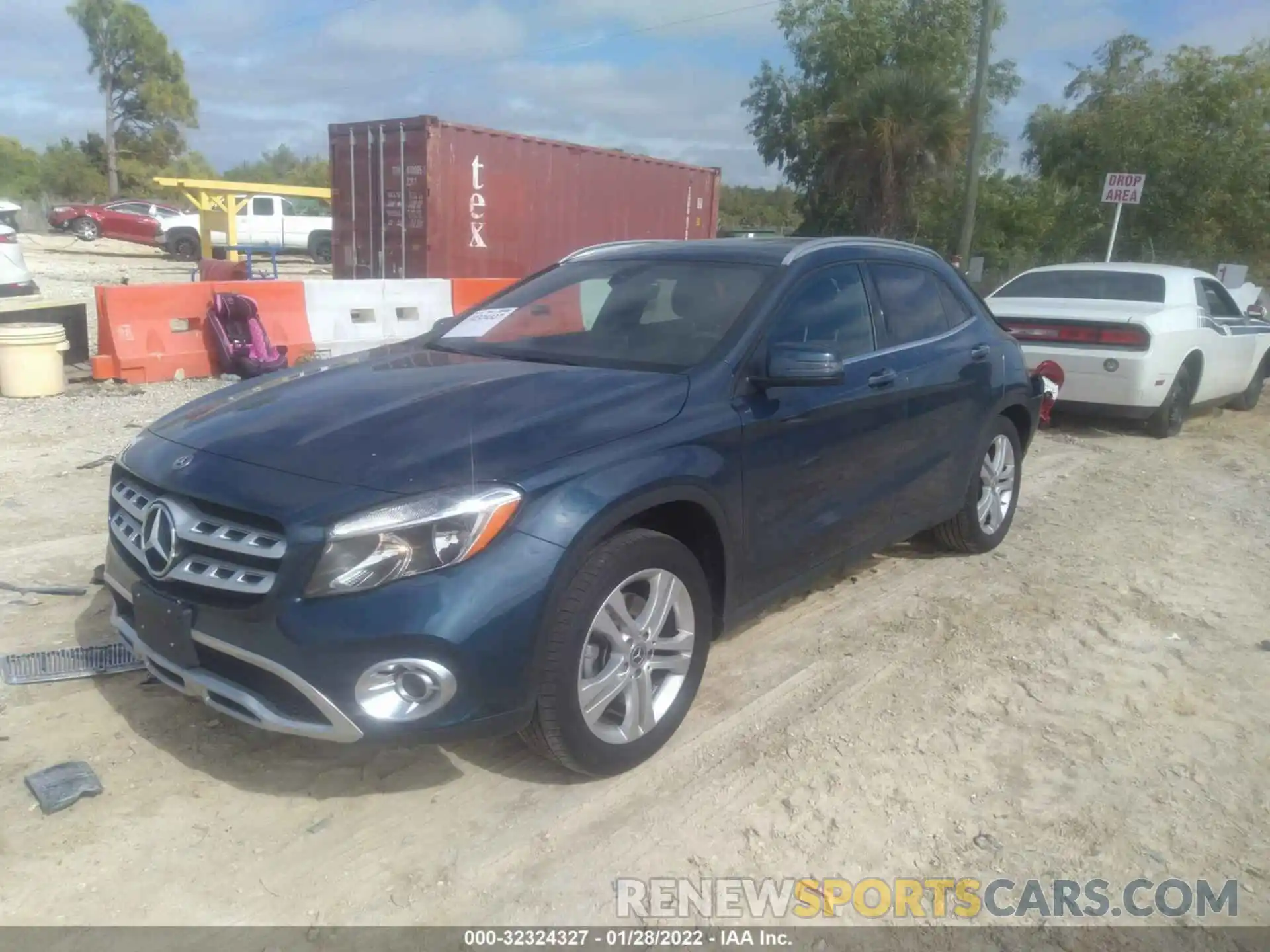 2 Photograph of a damaged car WDCTG4GB9LJ665558 MERCEDES-BENZ GLA 2020