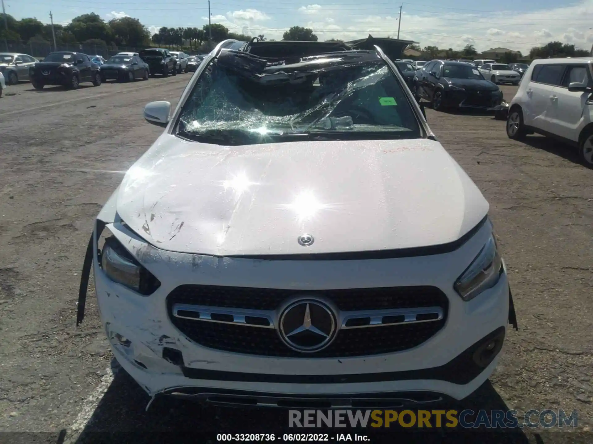 6 Photograph of a damaged car W1N4N4GB0MJ150703 MERCEDES-BENZ GLA 2021