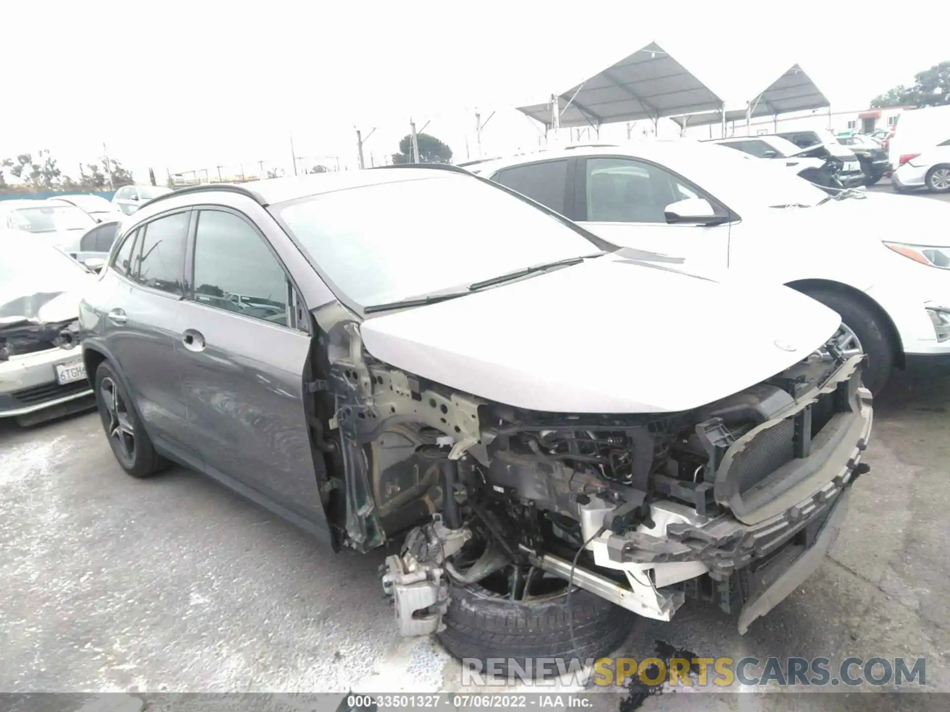 1 Photograph of a damaged car W1N4N4GB1MJ159247 MERCEDES-BENZ GLA 2021