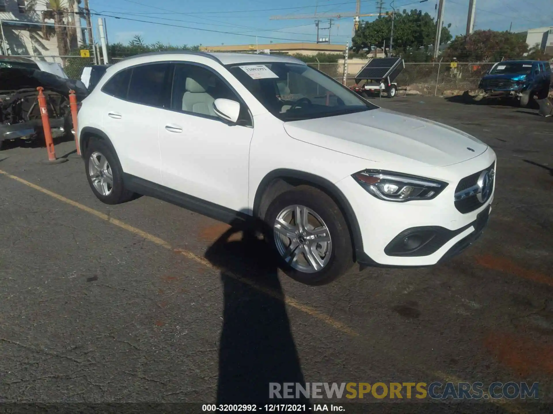 1 Photograph of a damaged car W1N4N4GB1MJ165873 MERCEDES-BENZ GLA 2021