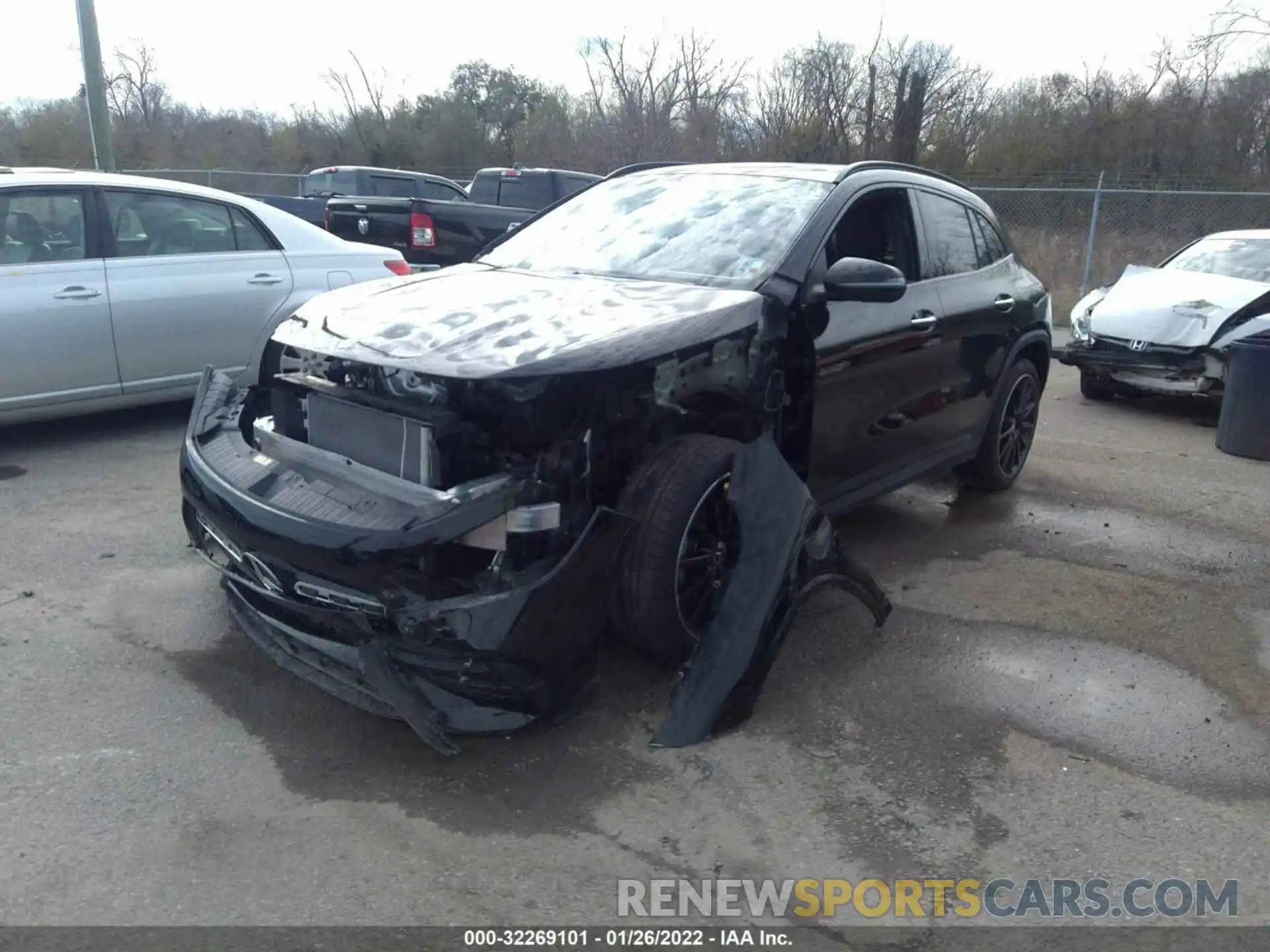 2 Photograph of a damaged car W1N4N4GB2MJ273452 MERCEDES-BENZ GLA 2021