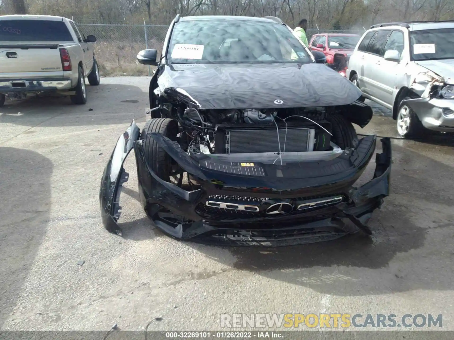 6 Photograph of a damaged car W1N4N4GB2MJ273452 MERCEDES-BENZ GLA 2021