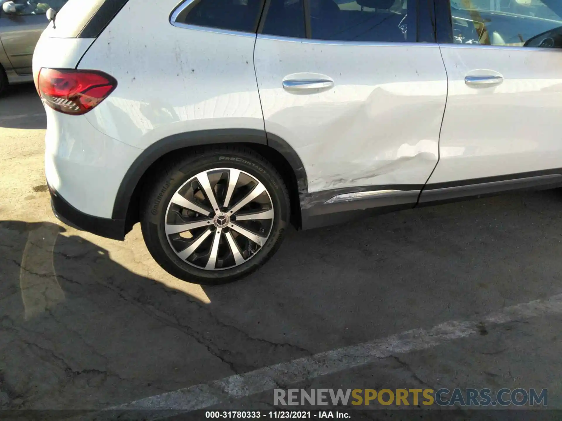 6 Photograph of a damaged car W1N4N4GB3MJ210599 MERCEDES-BENZ GLA 2021