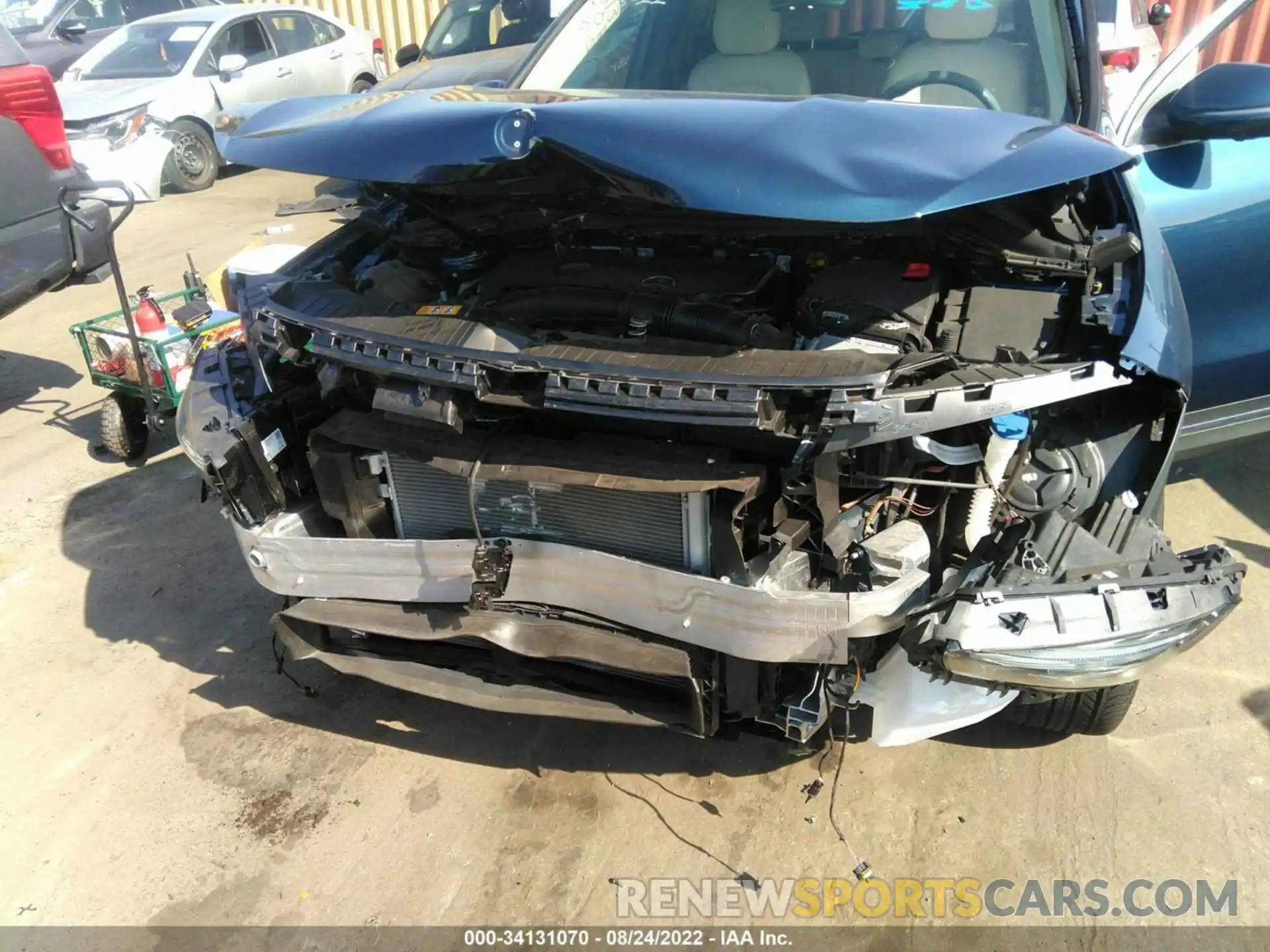 6 Photograph of a damaged car W1N4N4GB3MJ254330 MERCEDES-BENZ GLA 2021