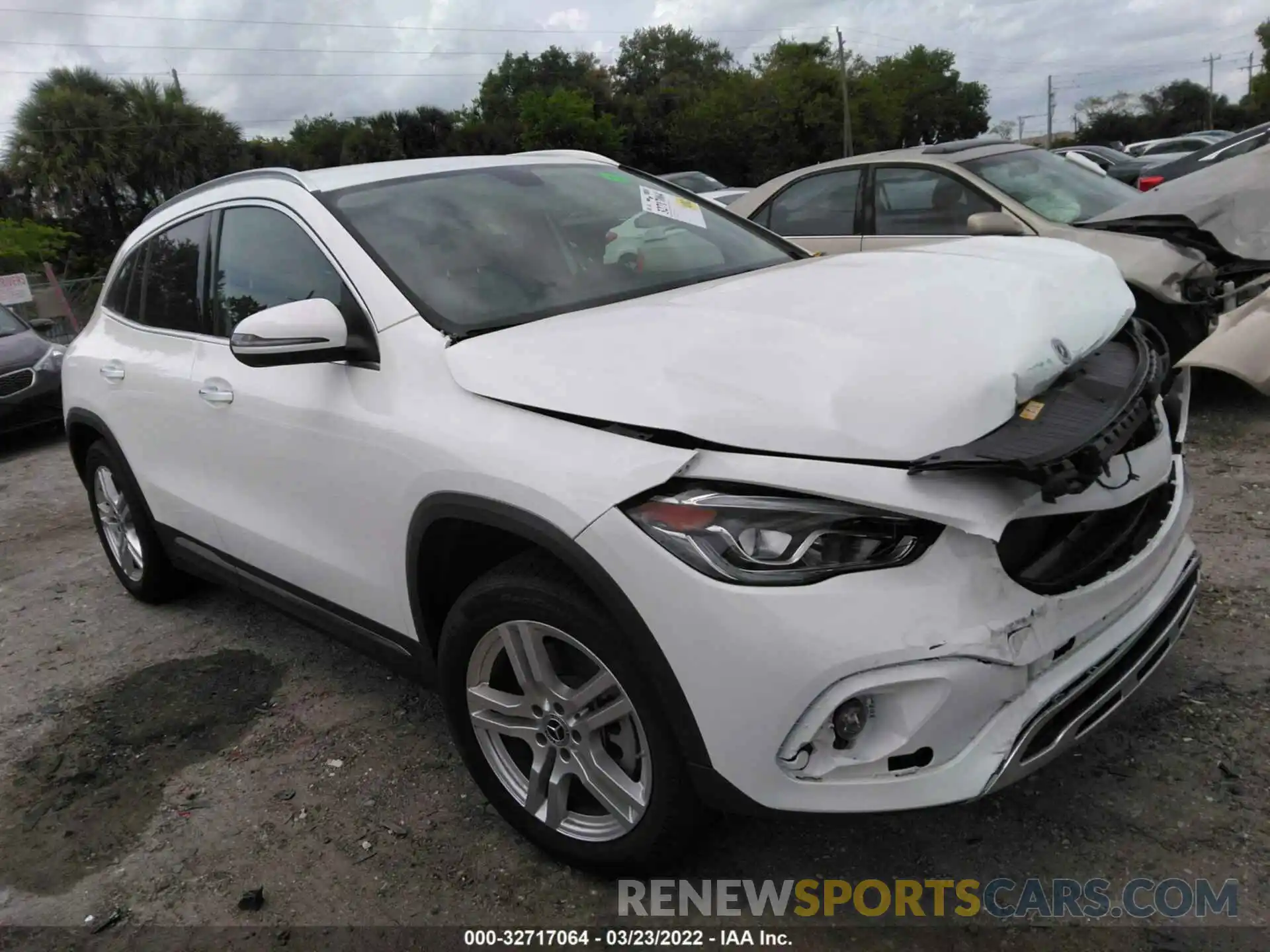 1 Photograph of a damaged car W1N4N4GB4MJ205914 MERCEDES-BENZ GLA 2021