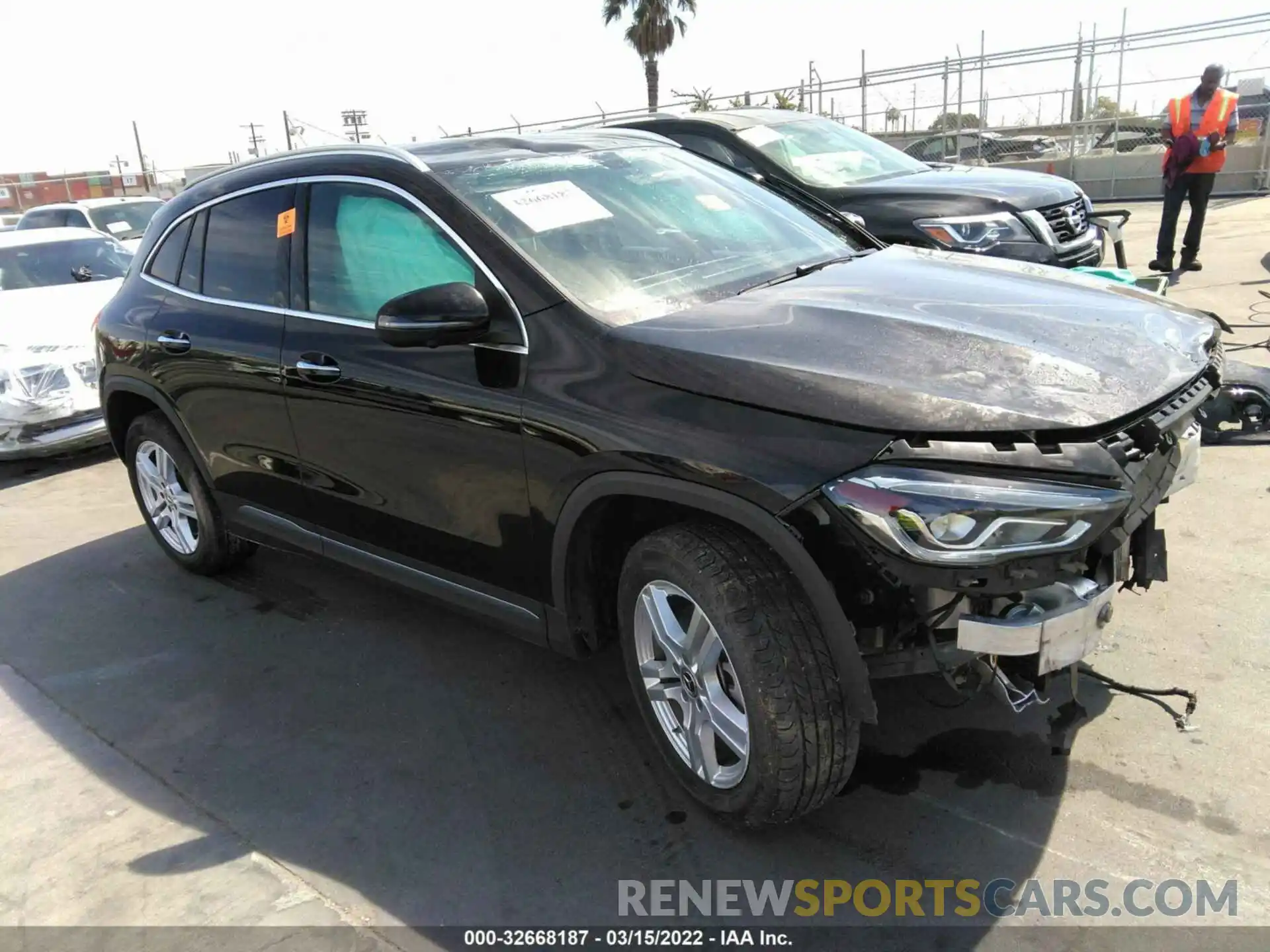 1 Photograph of a damaged car W1N4N4GB5MJ134321 MERCEDES-BENZ GLA 2021