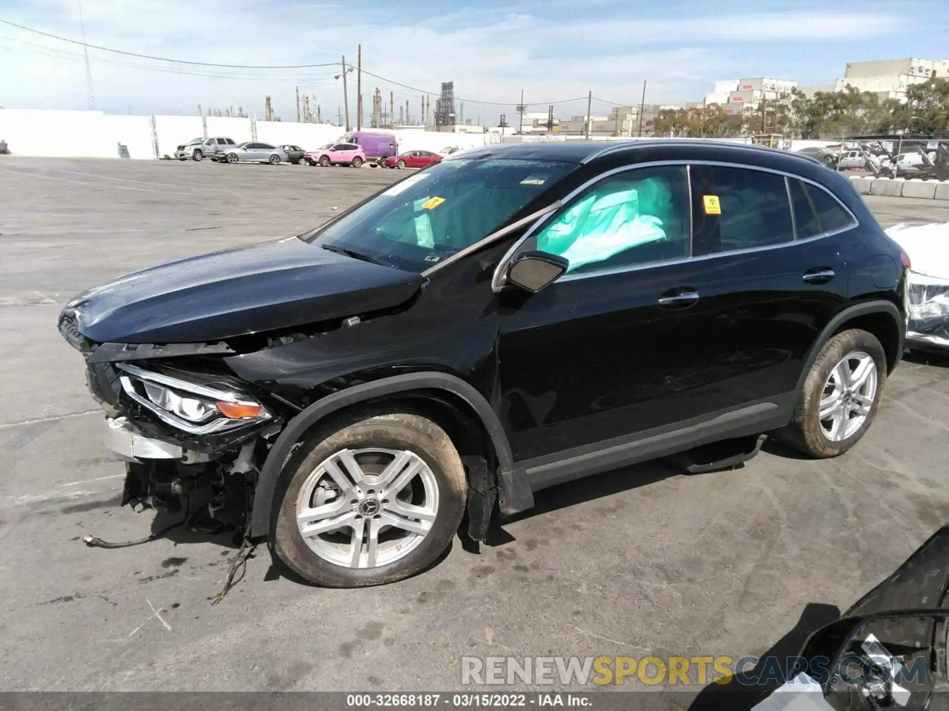 2 Photograph of a damaged car W1N4N4GB5MJ134321 MERCEDES-BENZ GLA 2021