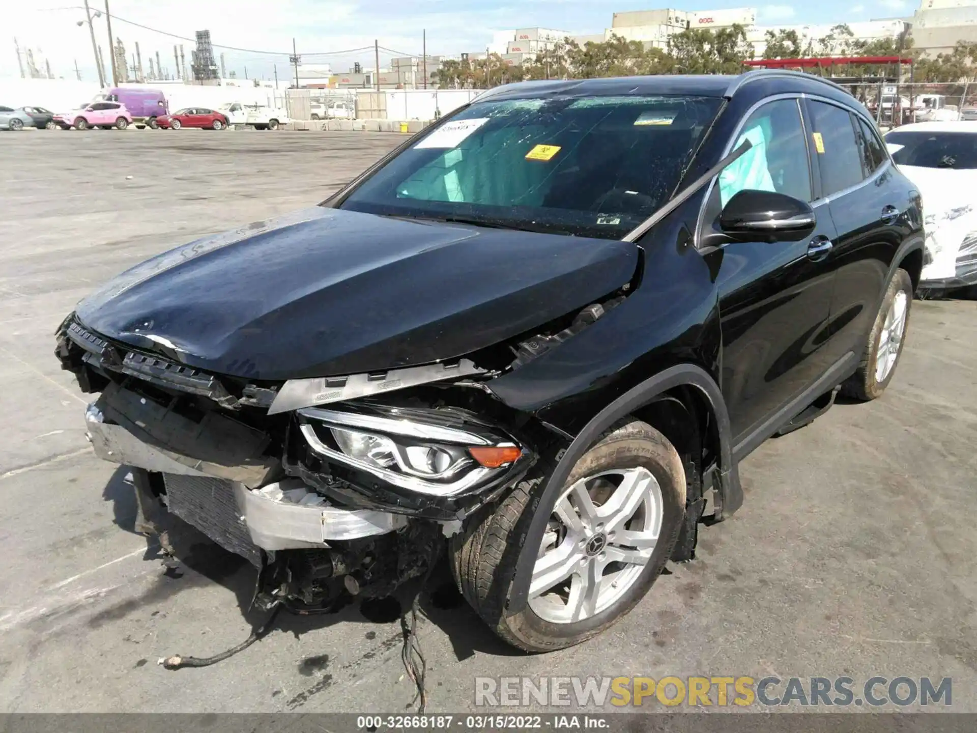 6 Photograph of a damaged car W1N4N4GB5MJ134321 MERCEDES-BENZ GLA 2021