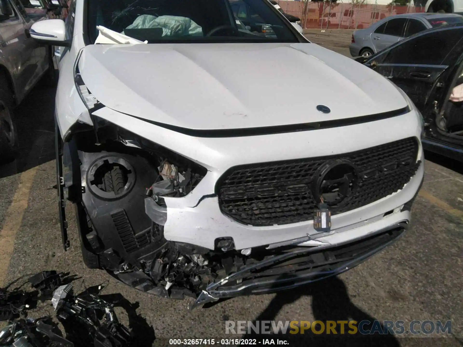 6 Photograph of a damaged car W1N4N4GB5MJ202794 MERCEDES-BENZ GLA 2021