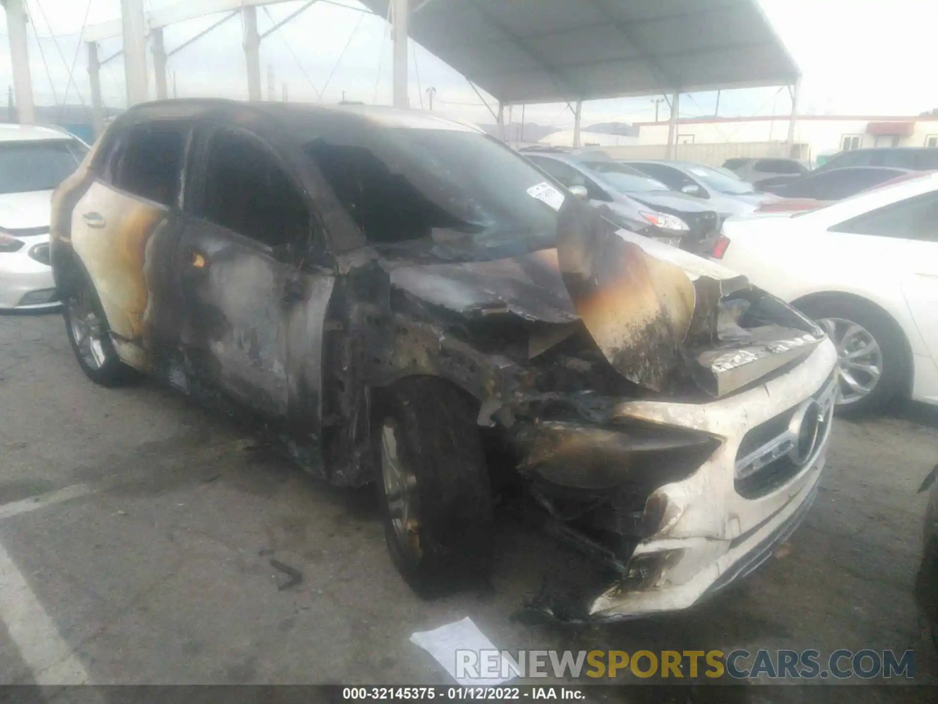 1 Photograph of a damaged car W1N4N4GB6MJ123649 MERCEDES-BENZ GLA 2021