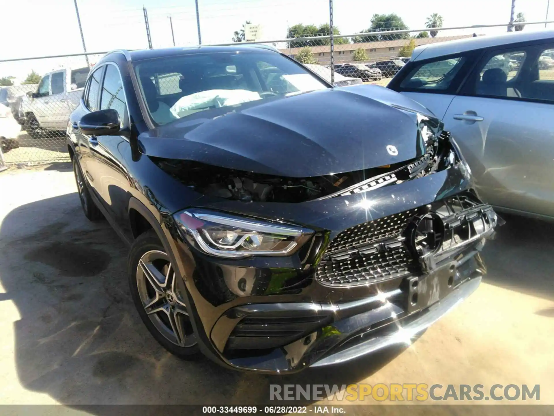 1 Photograph of a damaged car W1N4N4GB7MJ253455 MERCEDES-BENZ GLA 2021