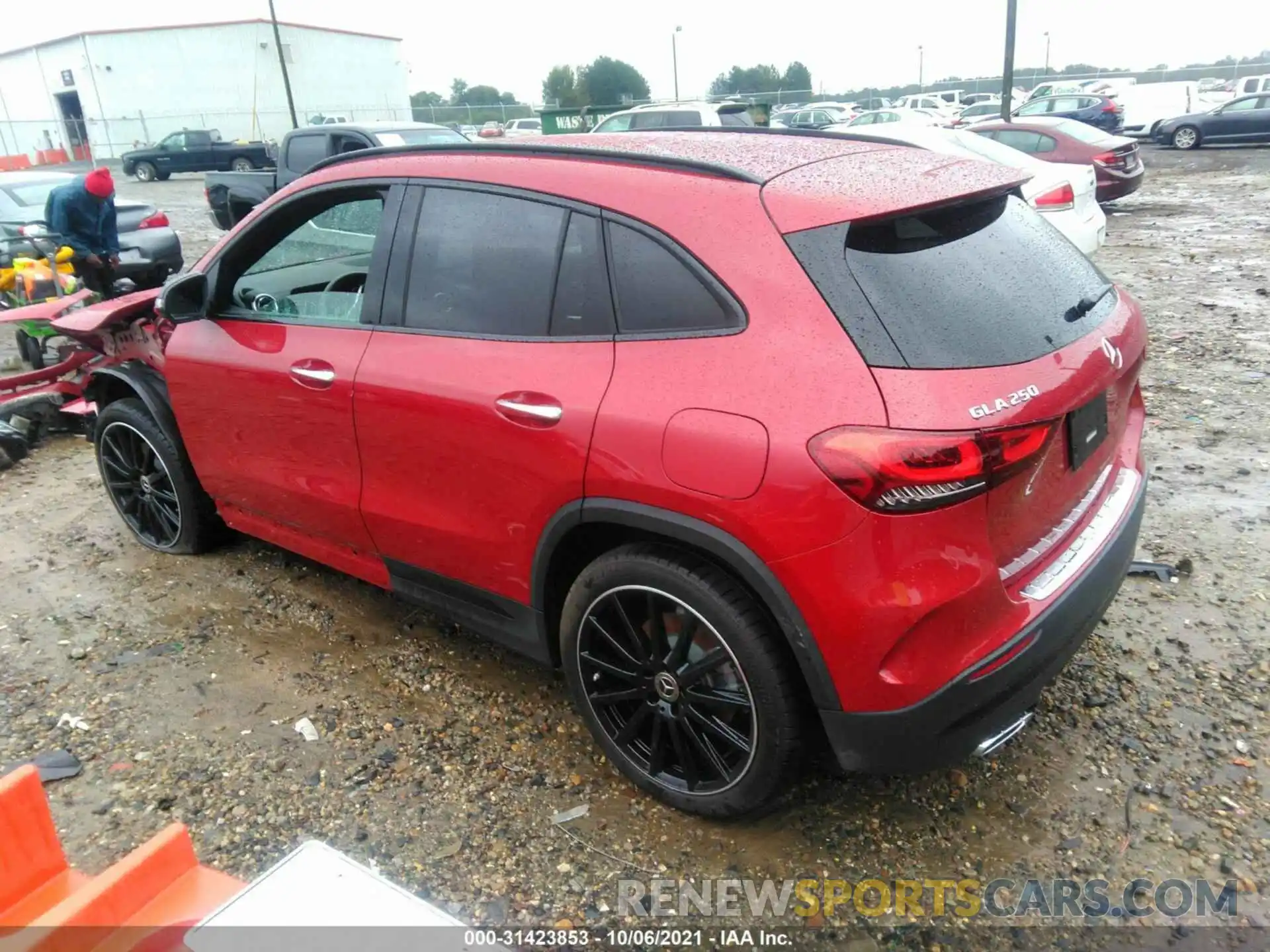 1 Photograph of a damaged car W1N4N4GB8MJ177325 MERCEDES-BENZ GLA 2021