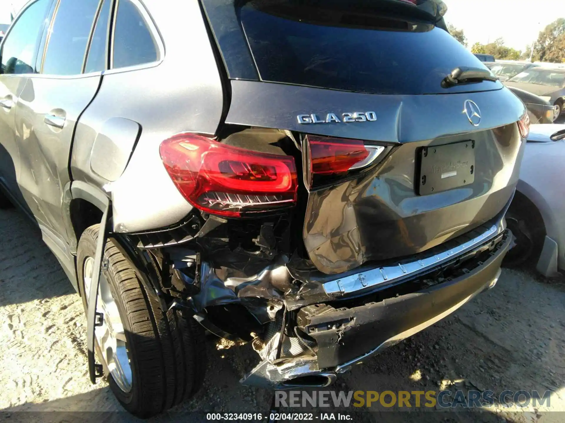 6 Photograph of a damaged car W1N4N4GB9MJ168990 MERCEDES-BENZ GLA 2021