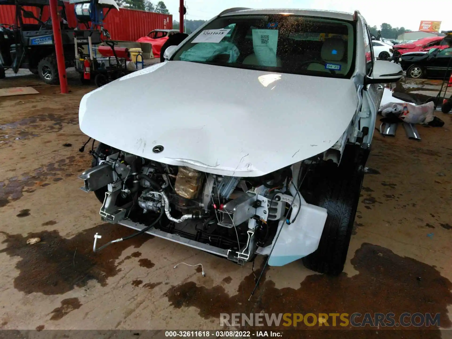 6 Photograph of a damaged car W1N4N4GBXMJ165550 MERCEDES-BENZ GLA 2021