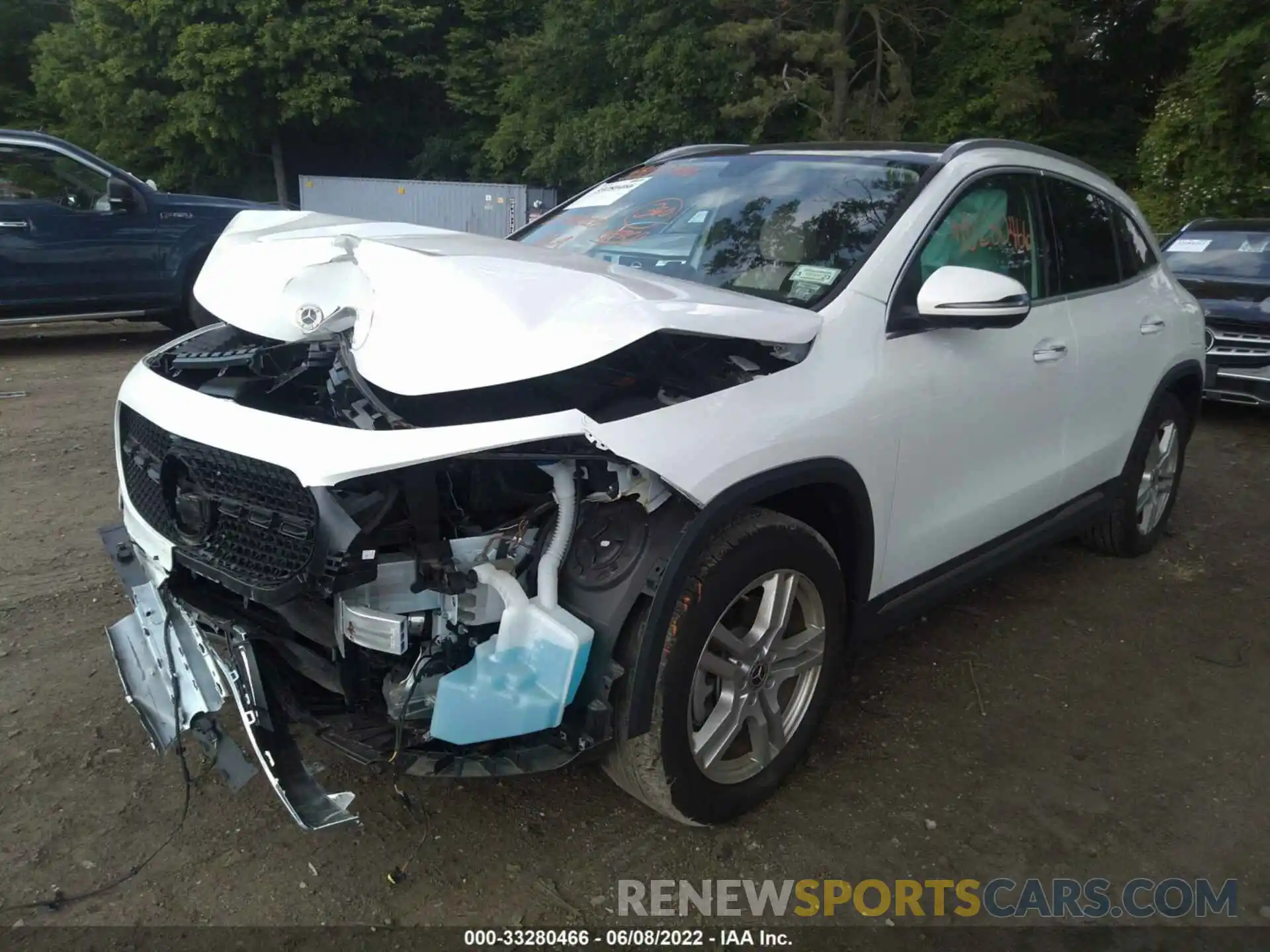 6 Photograph of a damaged car W1N4N4HB0MJ237452 MERCEDES-BENZ GLA 2021