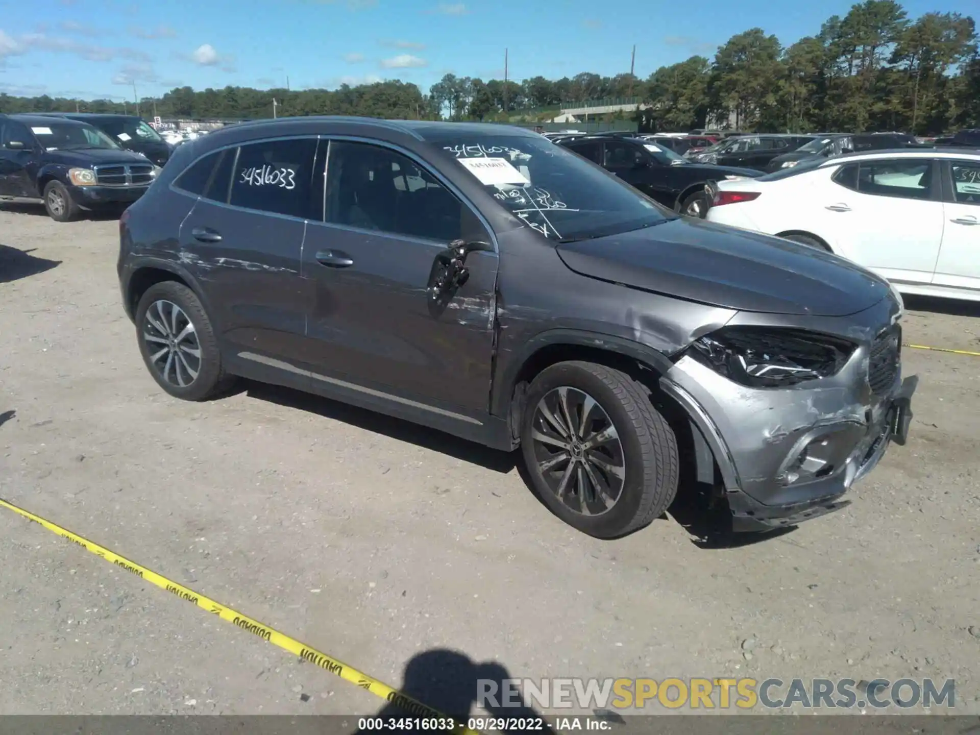 6 Photograph of a damaged car W1N4N4HB1MJ141569 MERCEDES-BENZ GLA 2021