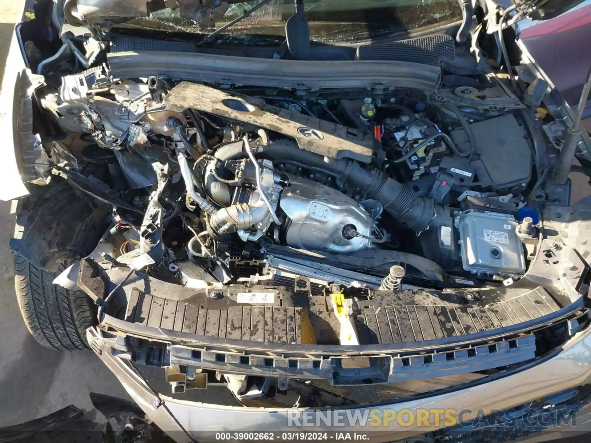 10 Фотография поврежденного автомобиля W1N4N4HB1MJ153057 MERCEDES-BENZ GLA 2021